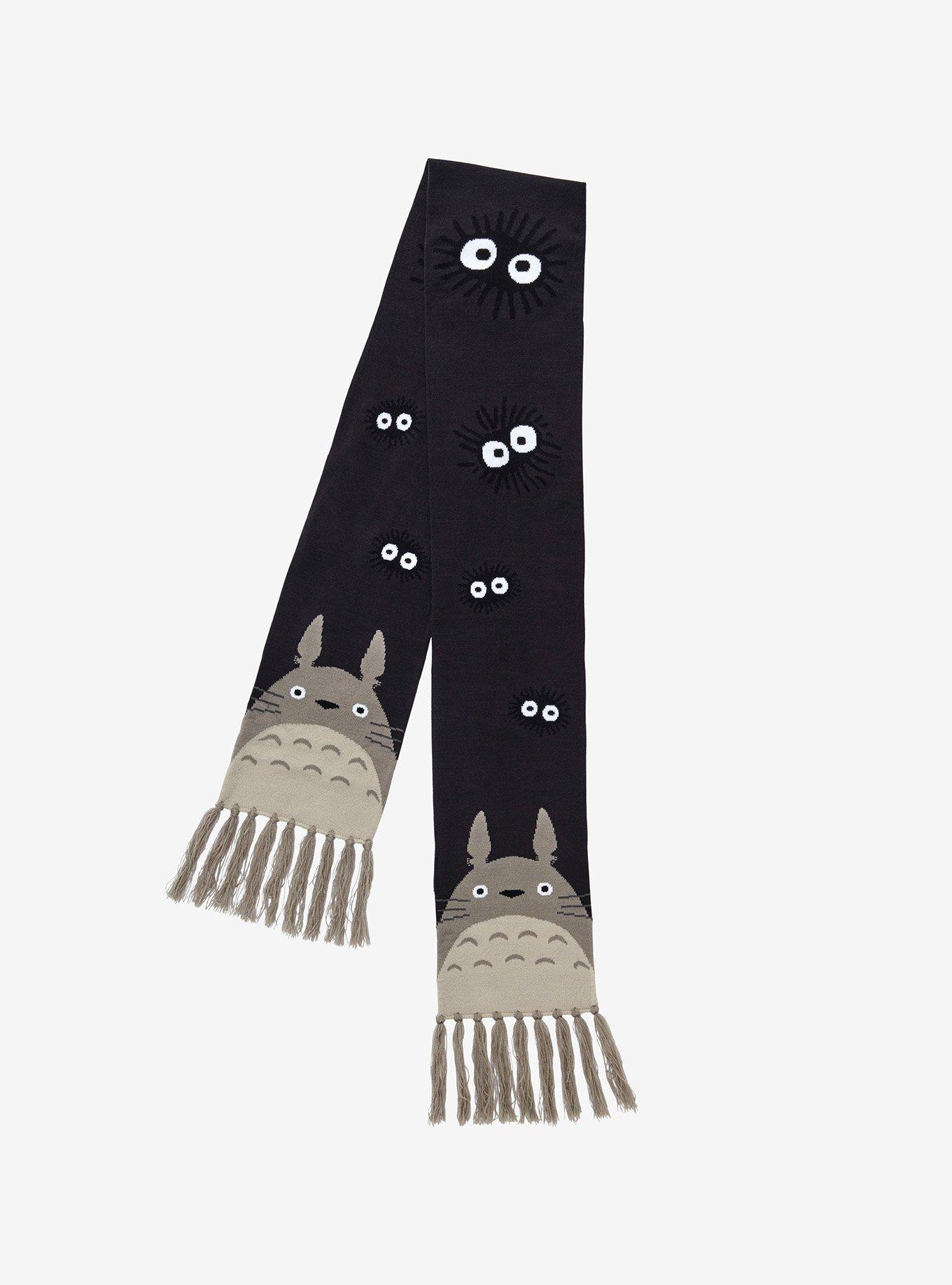 Studio Ghibli My Neighbor Totoro Soot Sprites Scarf, , alternate