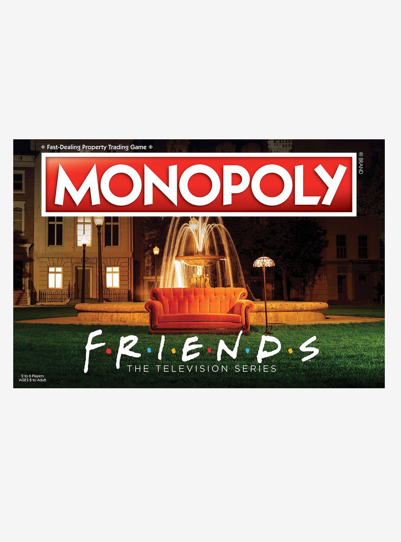 Friends Edition Monopoly Board Game Hot Topic Exclusive, , alternate