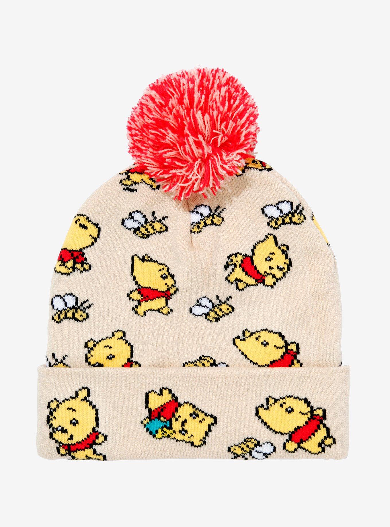 Disney Winnie The Pooh Chibi Pom Beanie, , alternate