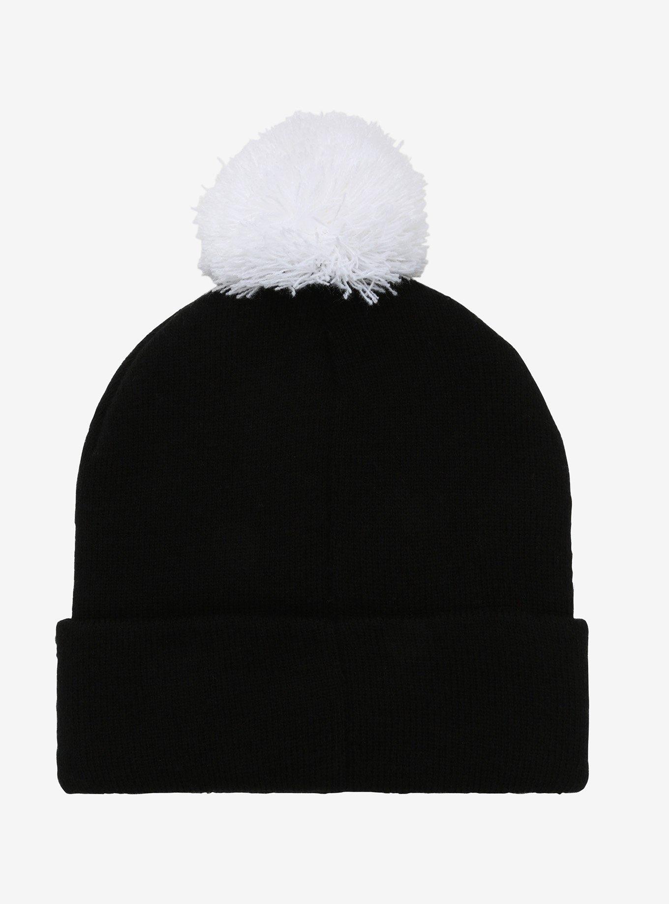 Stay Weird Pom Beanie, , alternate