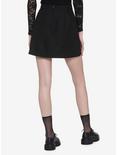 Black Triple Chain Mini Skirt, BLACK, alternate