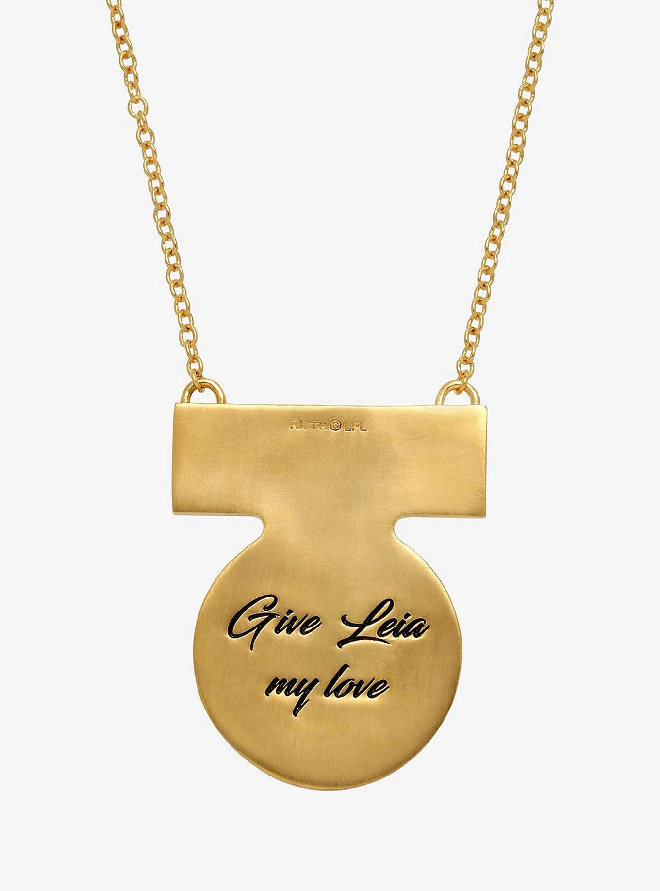 RockLove Star Wars Medal Of Yavin Necklace Her Universe Exclusive, , alternate