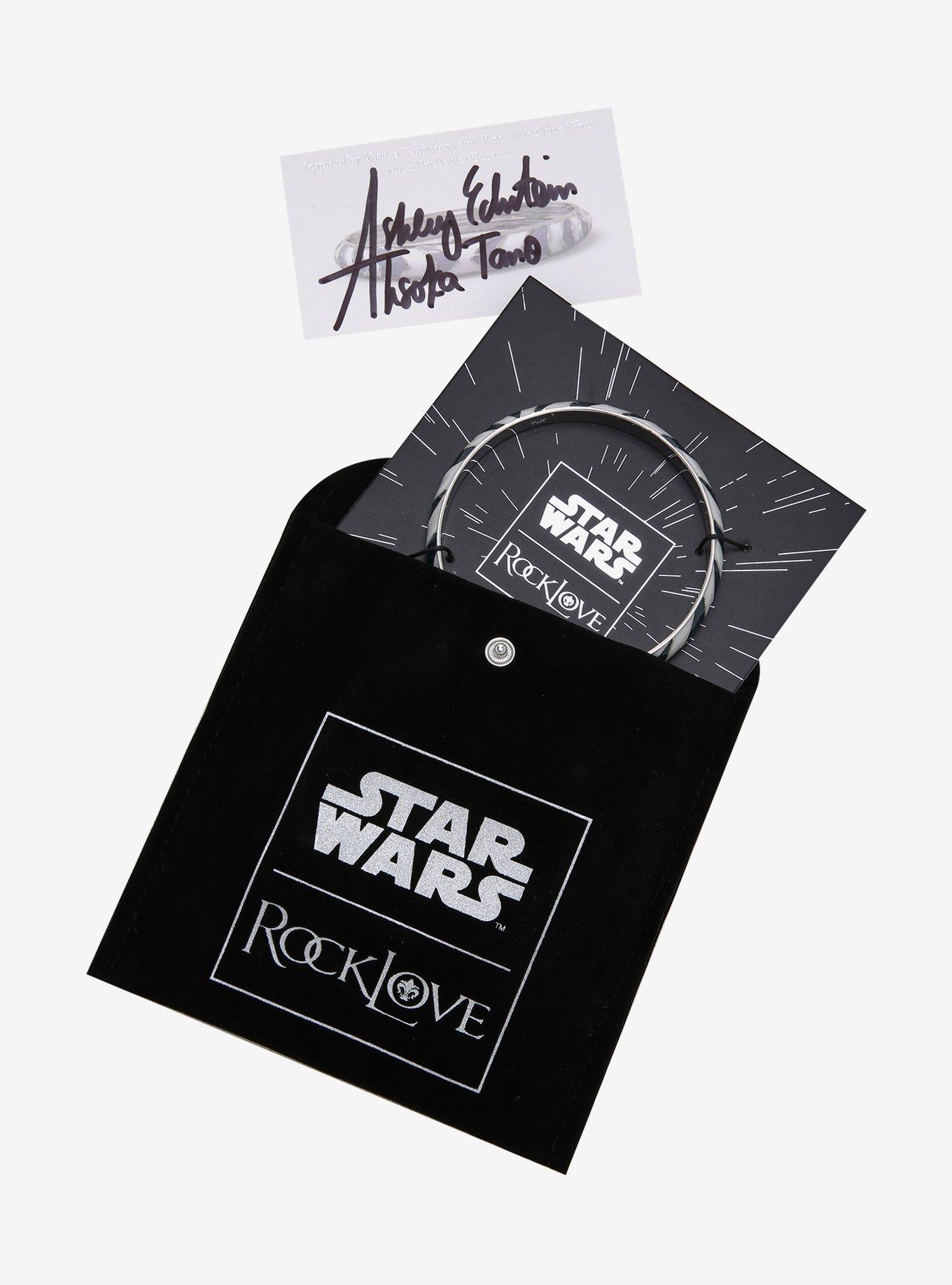 RockLove Star Wars: The Clone Wars Ahsoka Tano Bangle Signed By Ashley Eckstein Her Universe Exclusive, , alternate