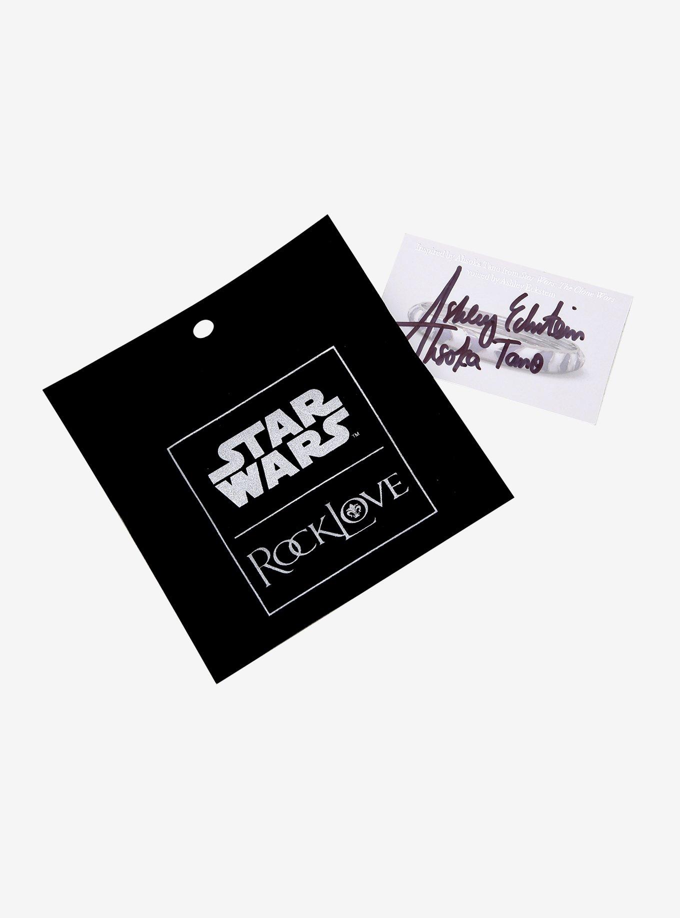 RockLove Star Wars: The Clone Wars Ahsoka Tano Bangle Signed By Ashley Eckstein Her Universe Exclusive, , alternate