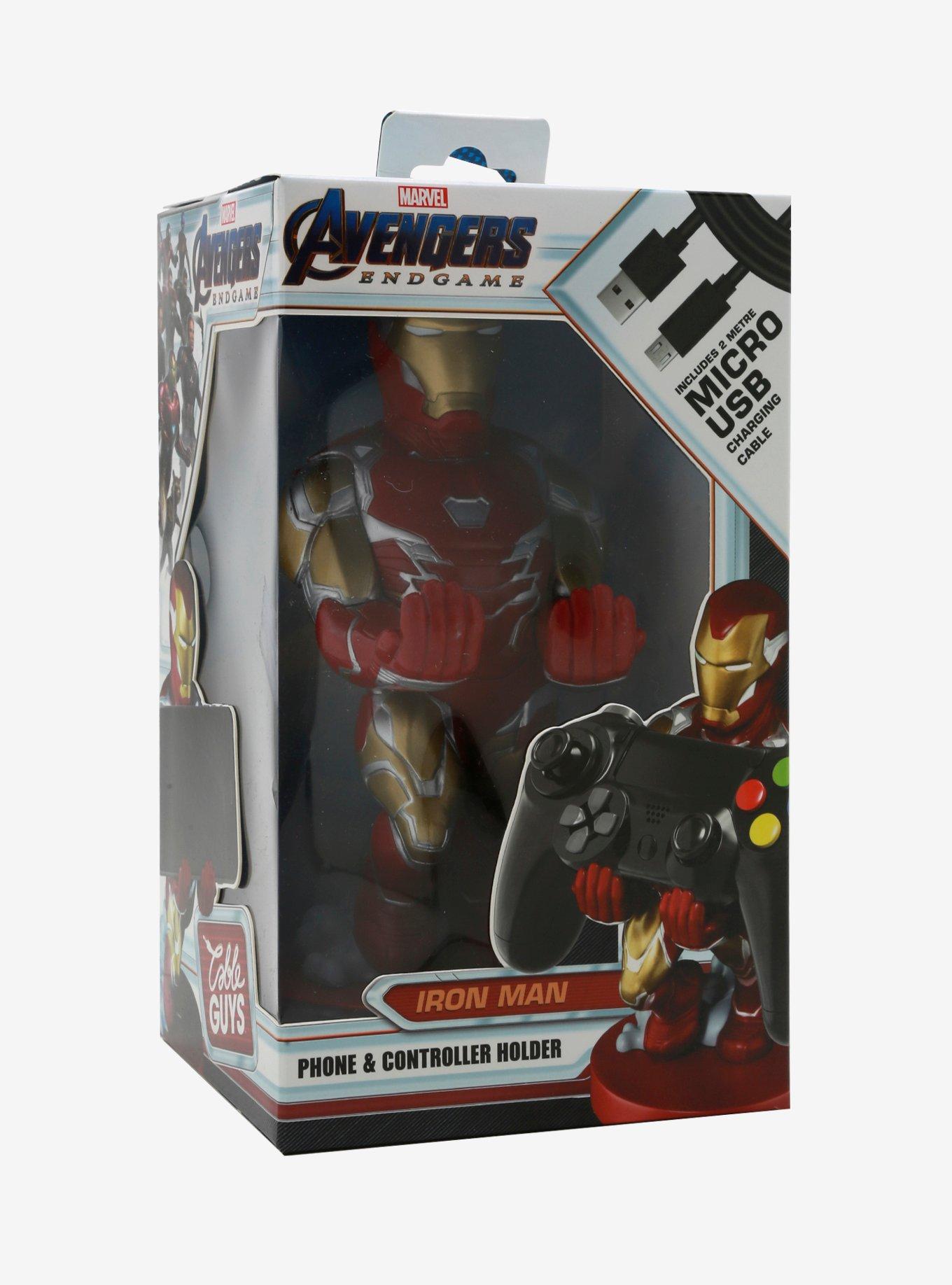 Exquisite Gaming Avengers: Endgame Cable Guys Iron Man Phone & Controller Holder, , alternate