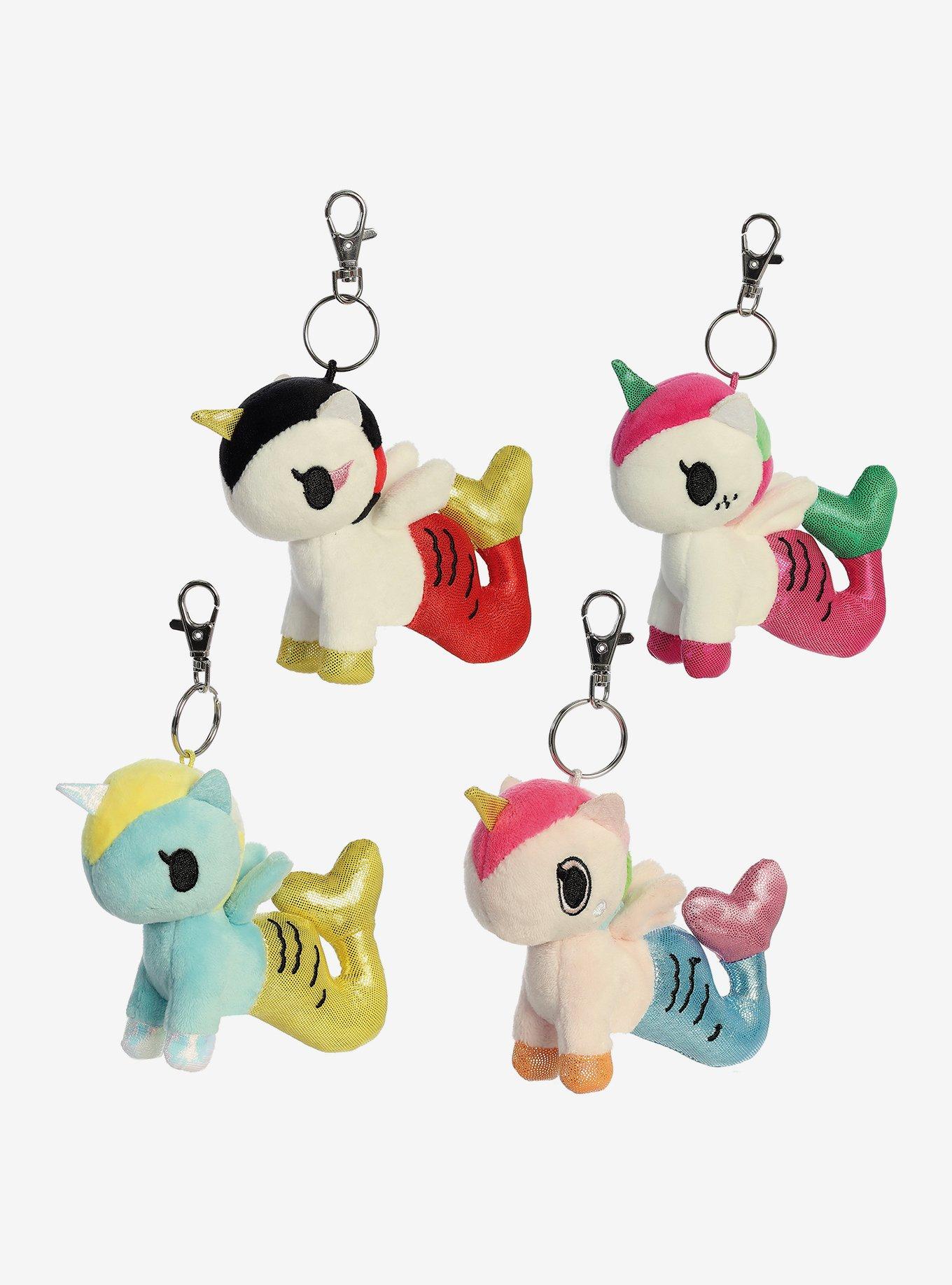 Tokidoki Mermicorno Keychain Plush Blind Mystery Box 12-Piece Display -  Midtown Comics