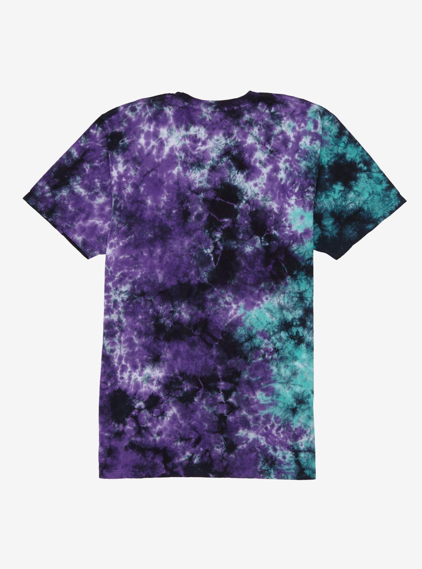 Tokyo Ghoul Ken Kaneki Split Face Tie-Dye T-Shirt, MULTI, alternate