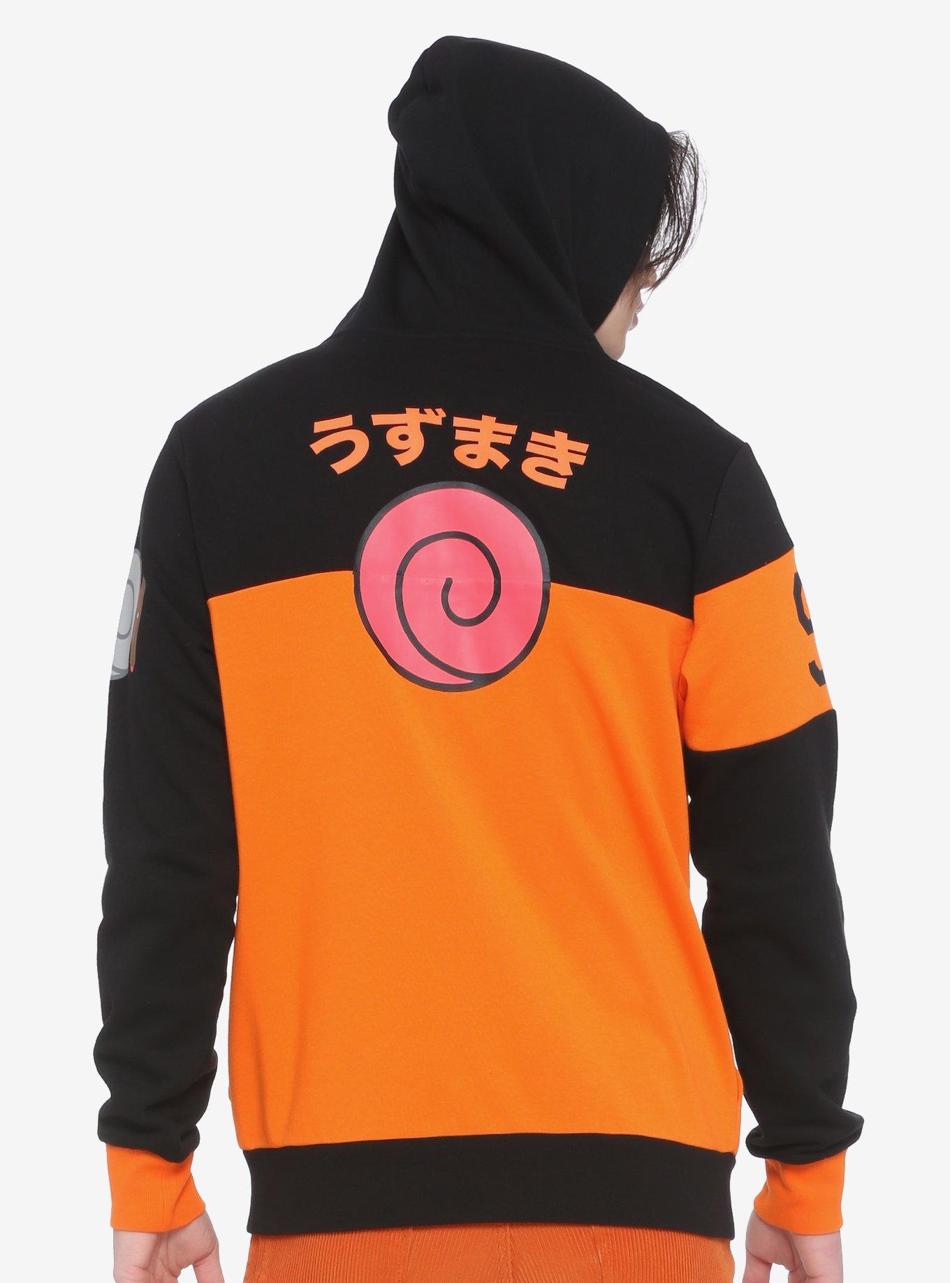 Naruto Shippuden Naruto Cosplay Hoodie, MULTI, alternate
