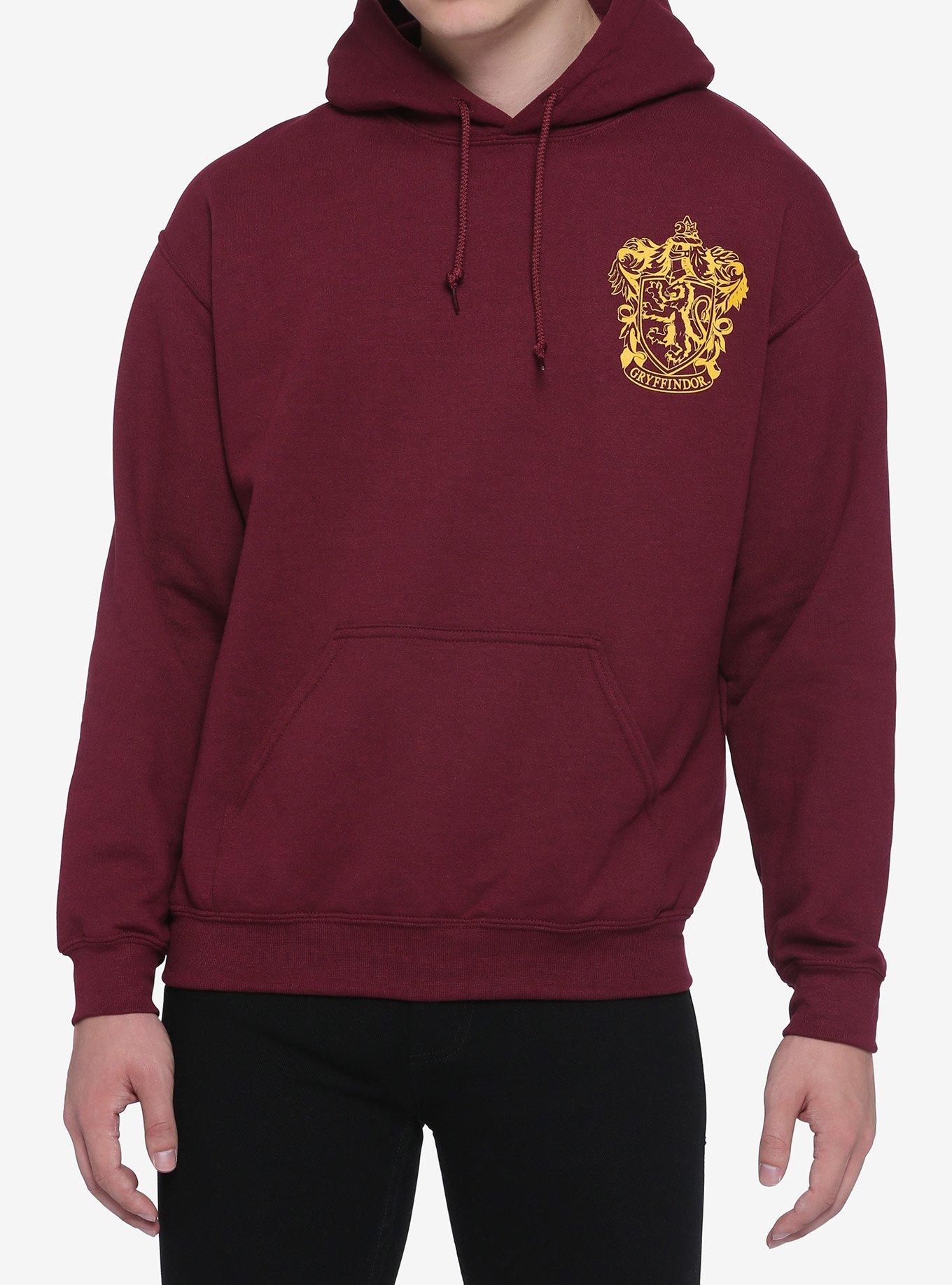 Harry Potter Hogwarts Gryffindor Crest Hoodie