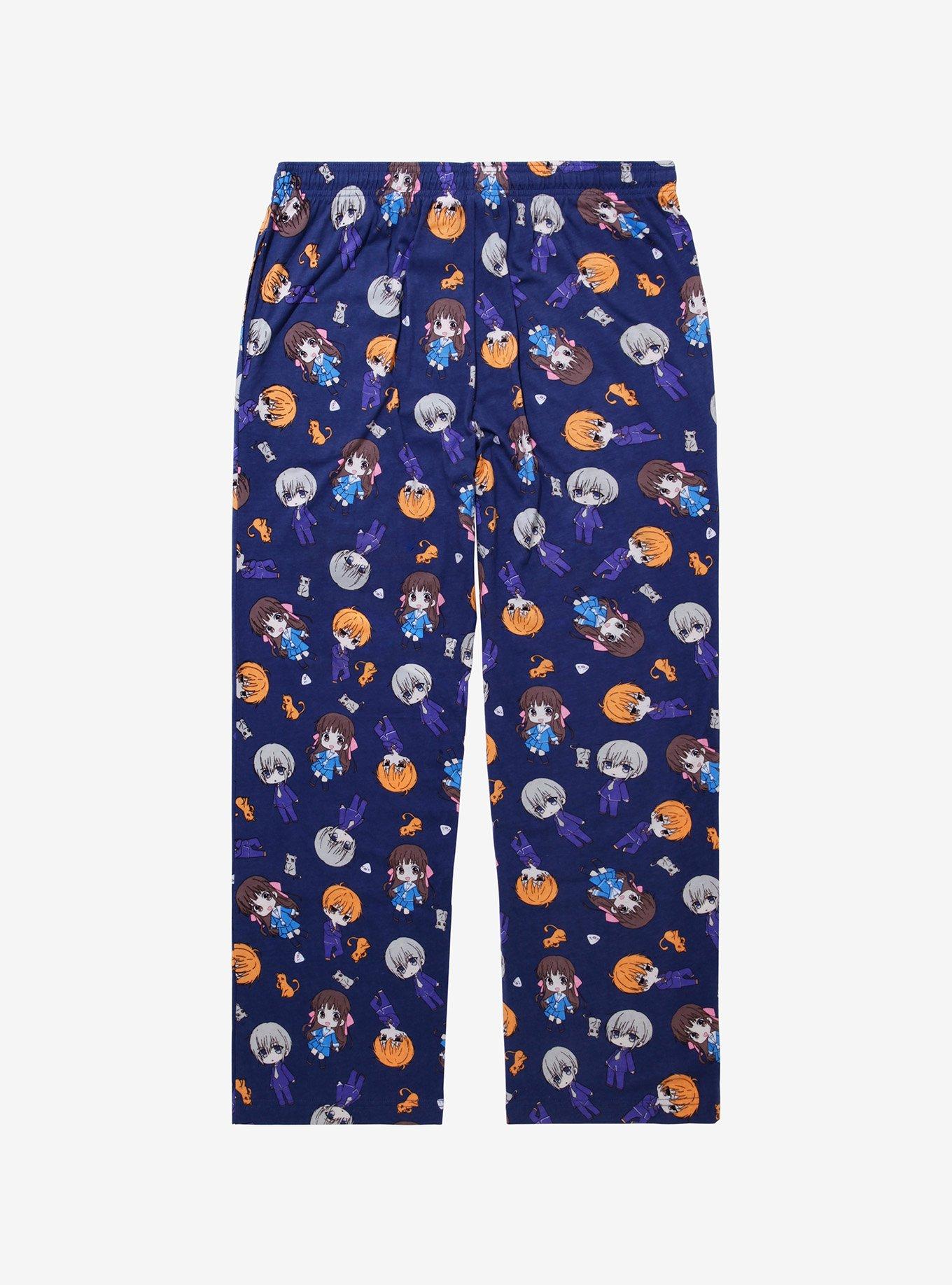 Fruits Basket Chibi Sleep Pants - BoxLunch Exclusive, MULTI, alternate