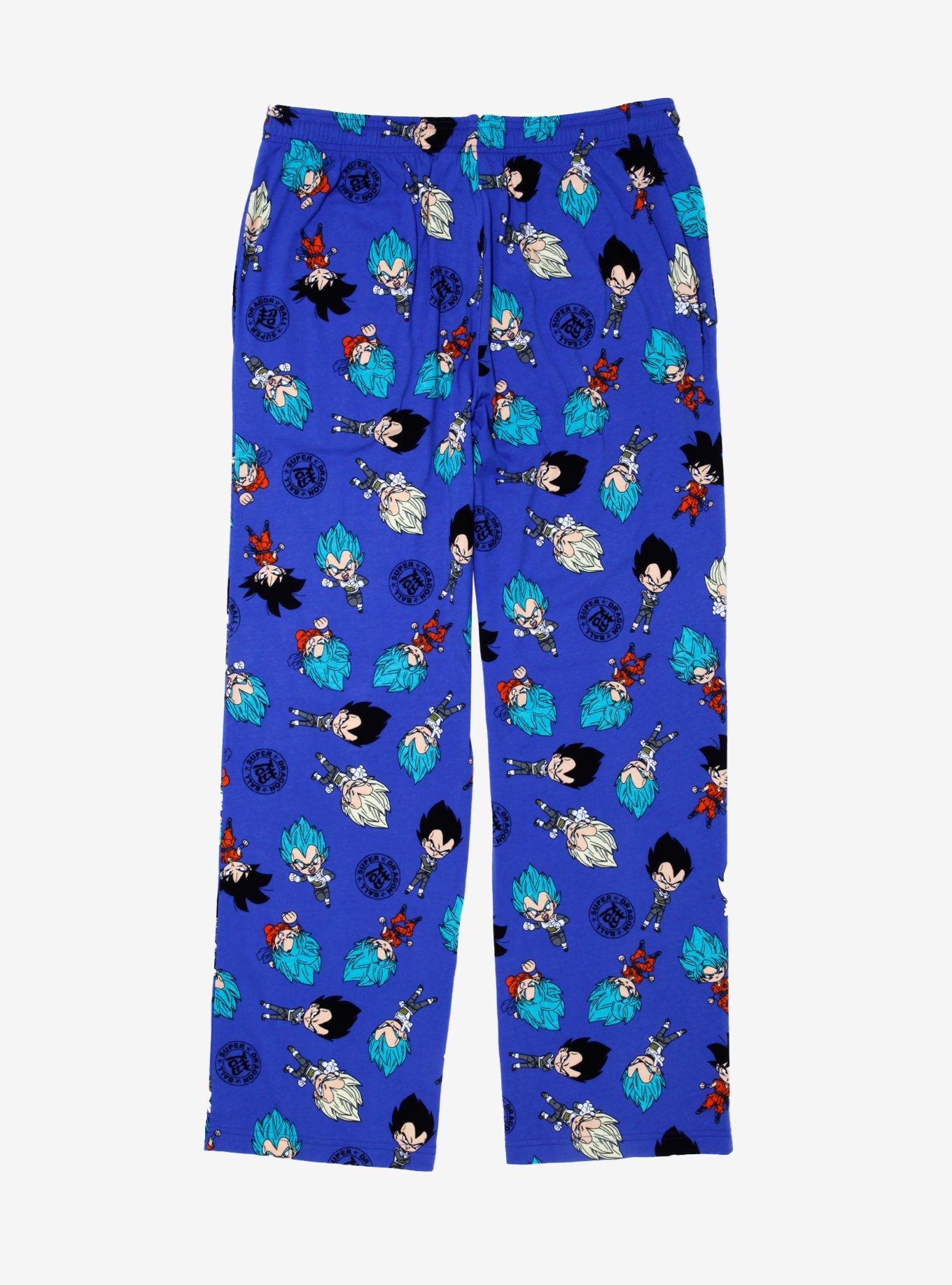 Dragon Ball Z Chibi Saiyans Sleep Pants - BoxLunch Exclusive, MULTI, alternate