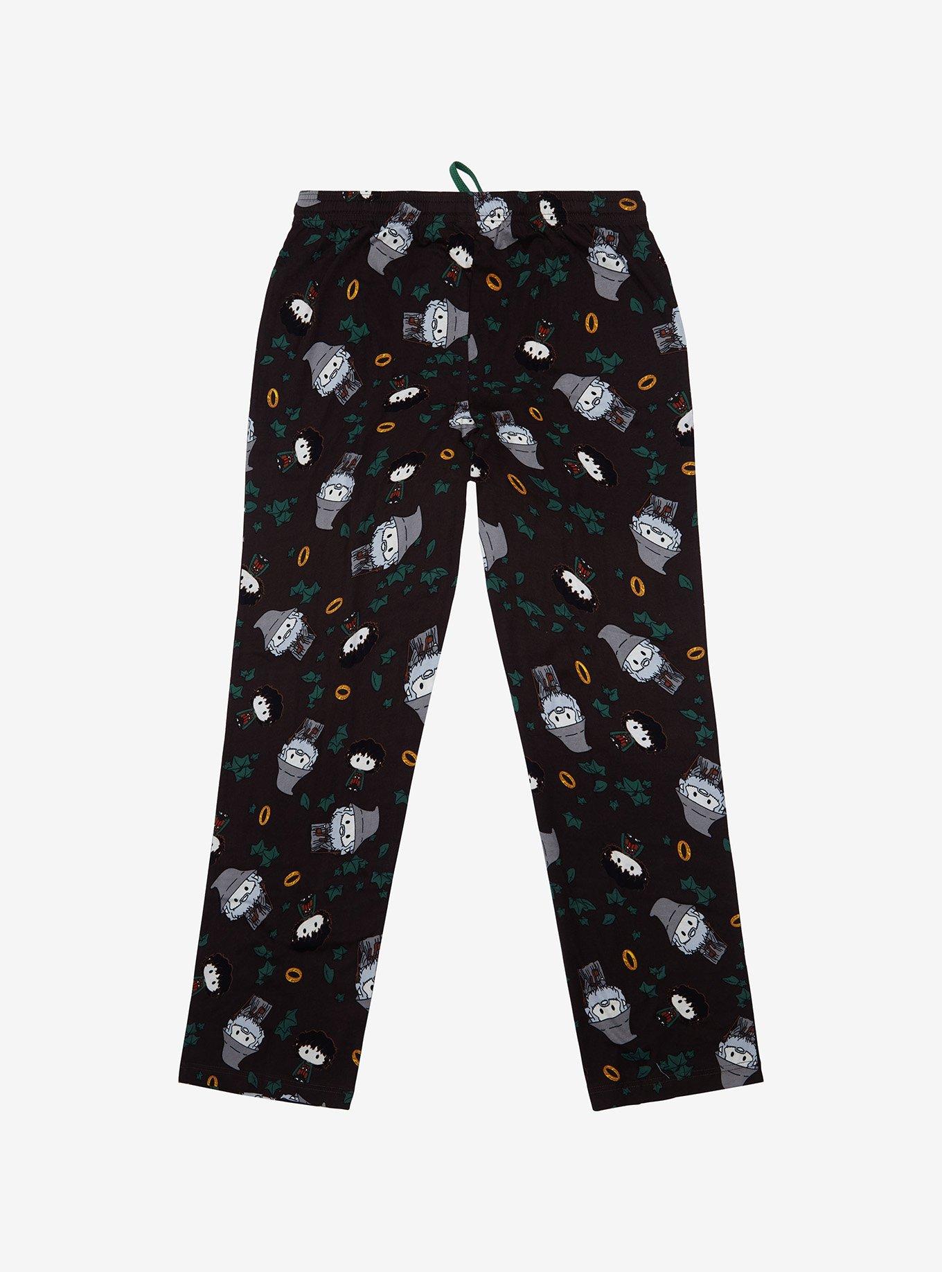 The Lord of the Rings Leaves of Lorien Chibi Sleep Pants - BoxLunch Exclusive, MULTI, alternate