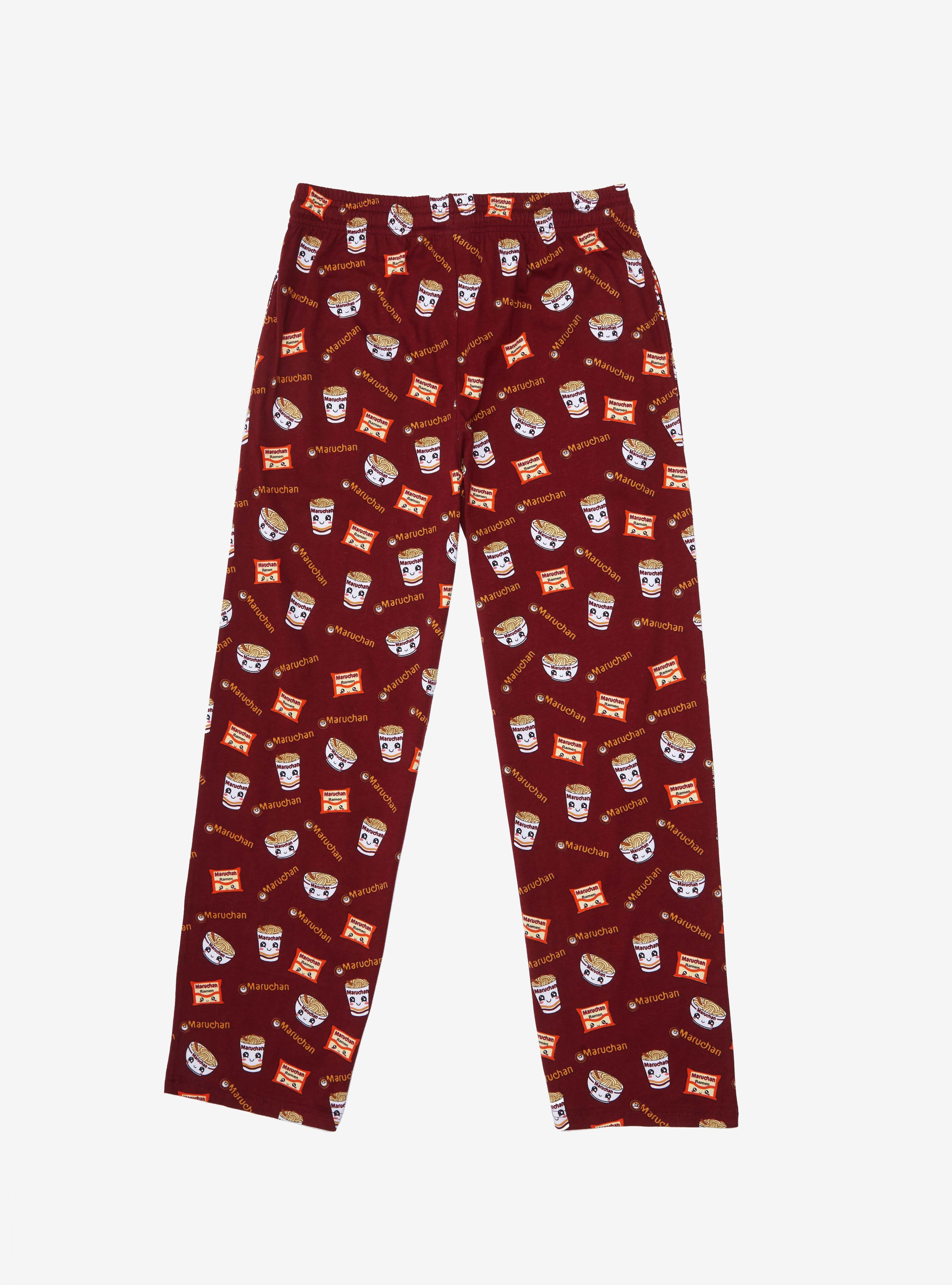 Maruchan Ramen Allover Print Sleep Pants - BoxLunch Exclusive, MULTI, alternate