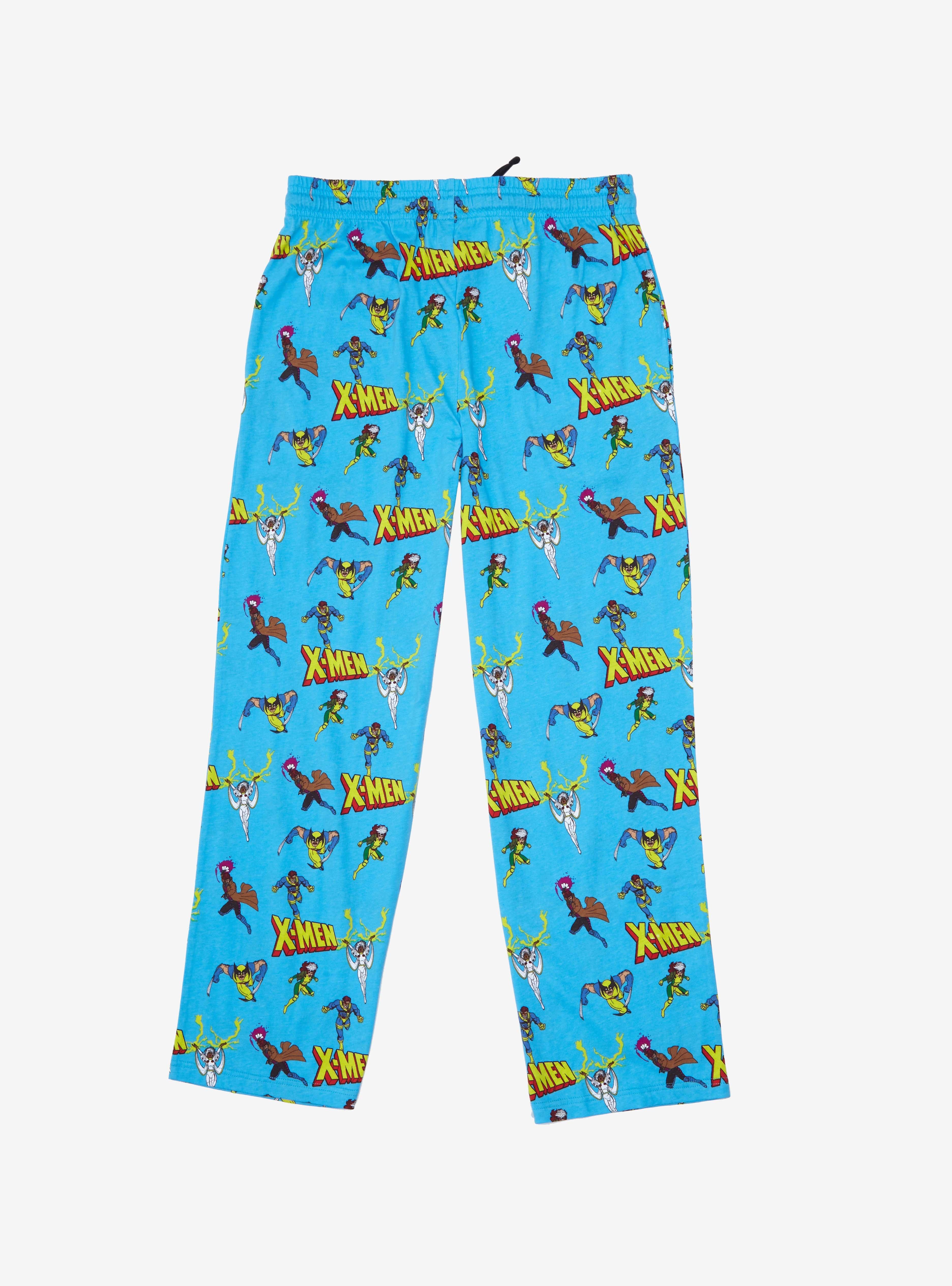 Marvel X-Men '90s Style Sleep Pants - BoxLunch Exclusive, MULTI, alternate