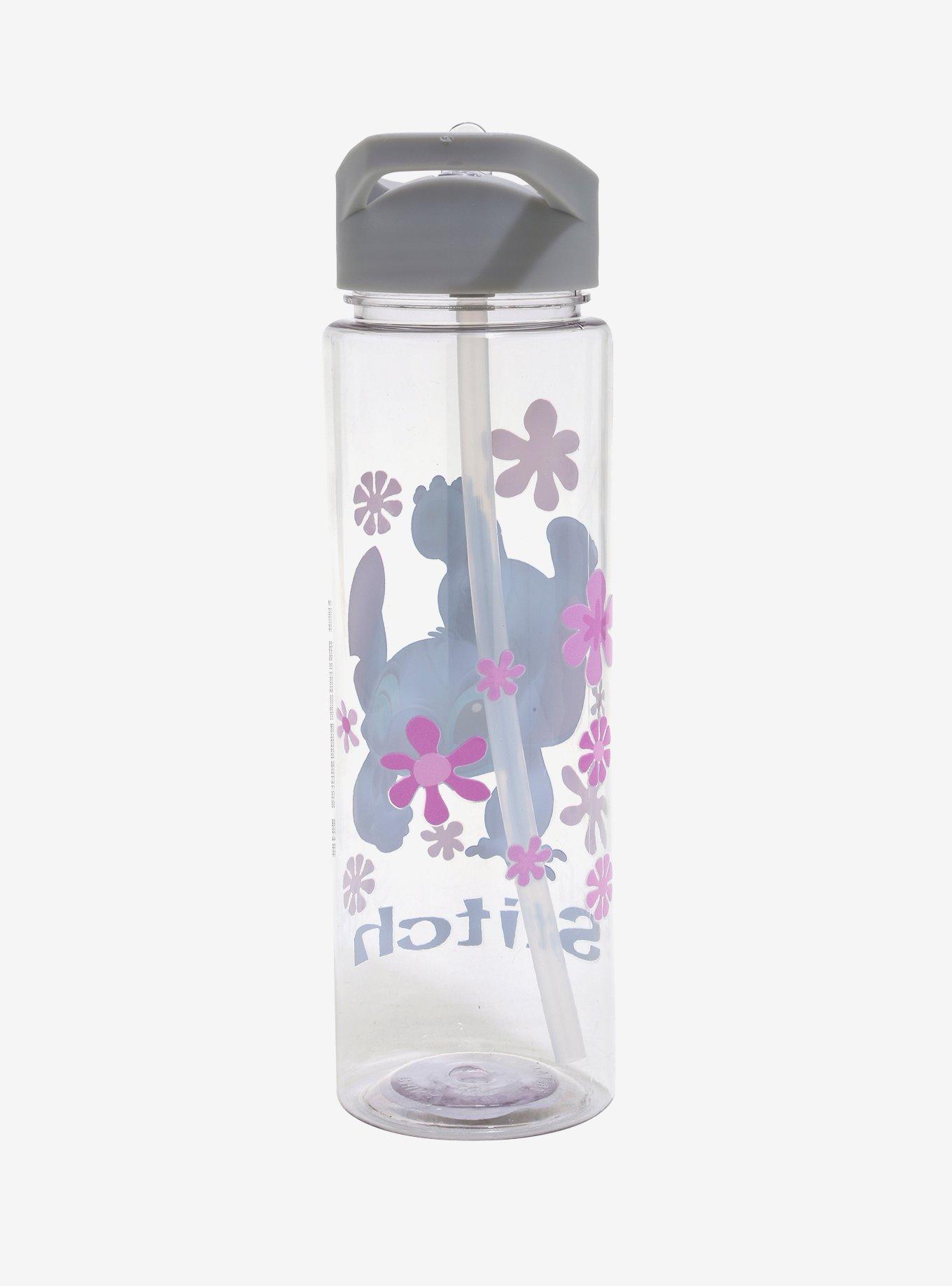Disney Lilo & Stitch Floral Stitch Water Bottle, , alternate