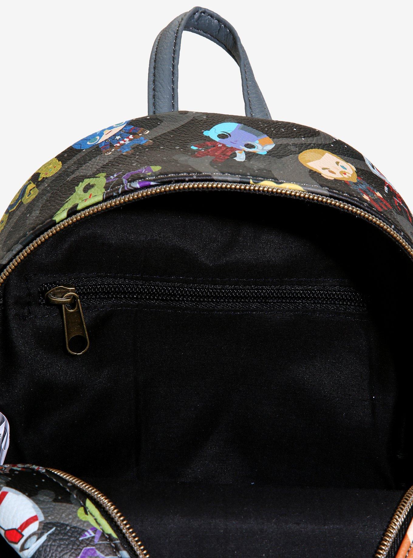Loungefly Marvel Avengers: Endgame Chibi Characters Mini Backpack, , alternate