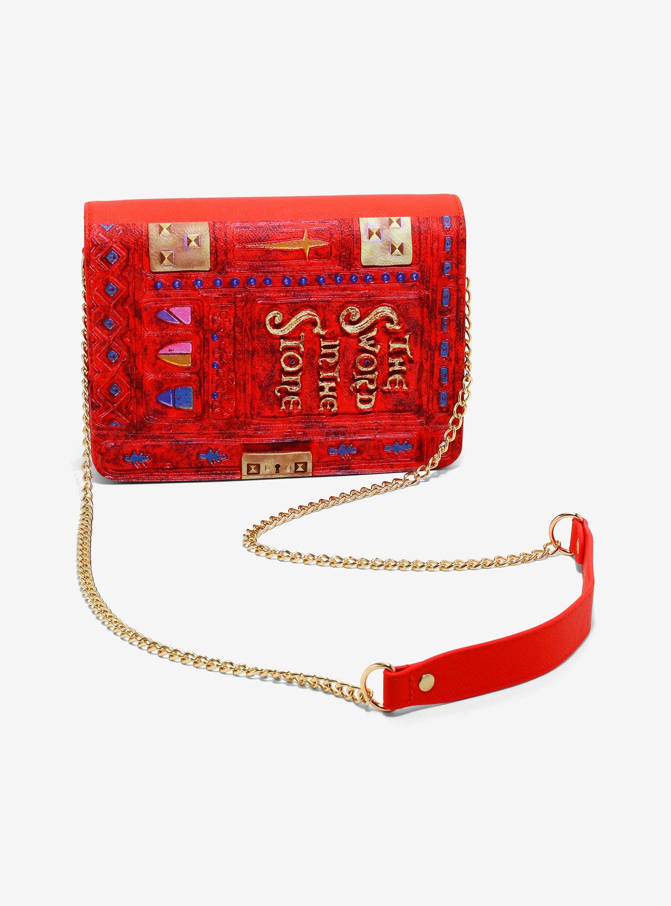 Loungefly Disney The Sword In The Stone Book Crossbody Bag, , alternate