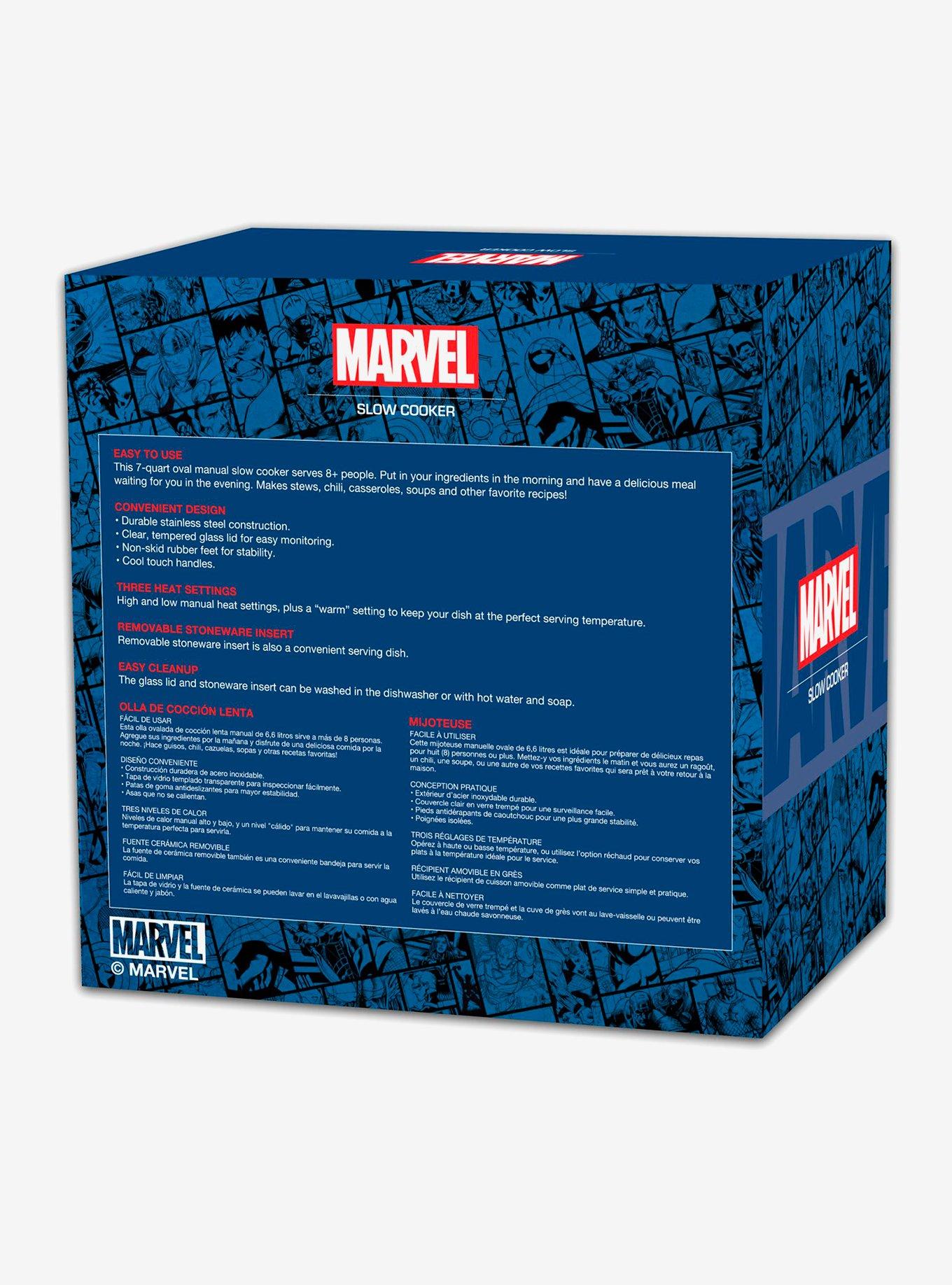 Marvel Kawaii Characters 7 Quart Slow Cooker, , alternate