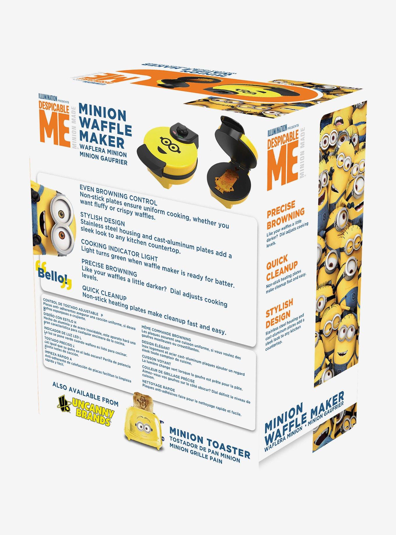 Despicable Me Kevin Minion Waffle Maker, , alternate