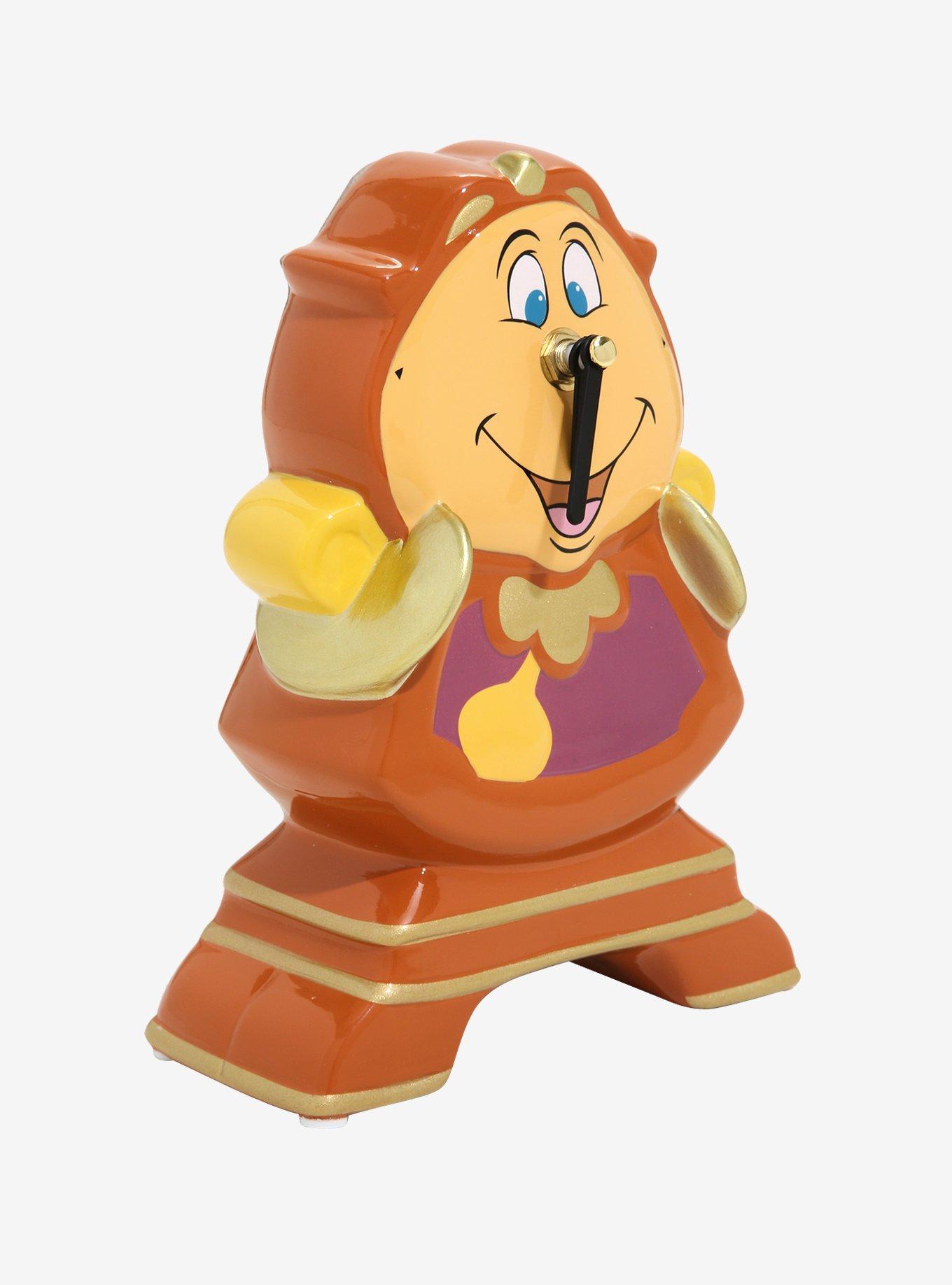 Disney Beauty and the Beast Cogsworth Ceramic Table Clock - BoxLunch Exclusive, , alternate