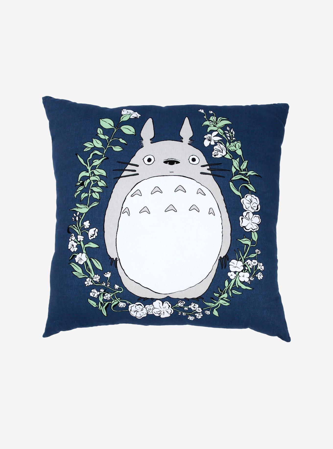 Studio Ghibli My Neighbor Totoro Floral Pillow, , alternate