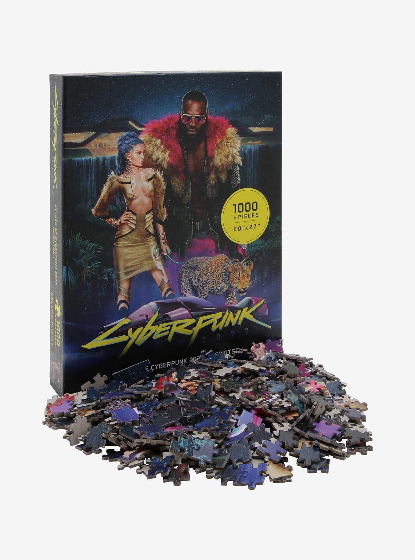 Cyberpunk 2077 Neo-Kitsch Puzzle, , alternate