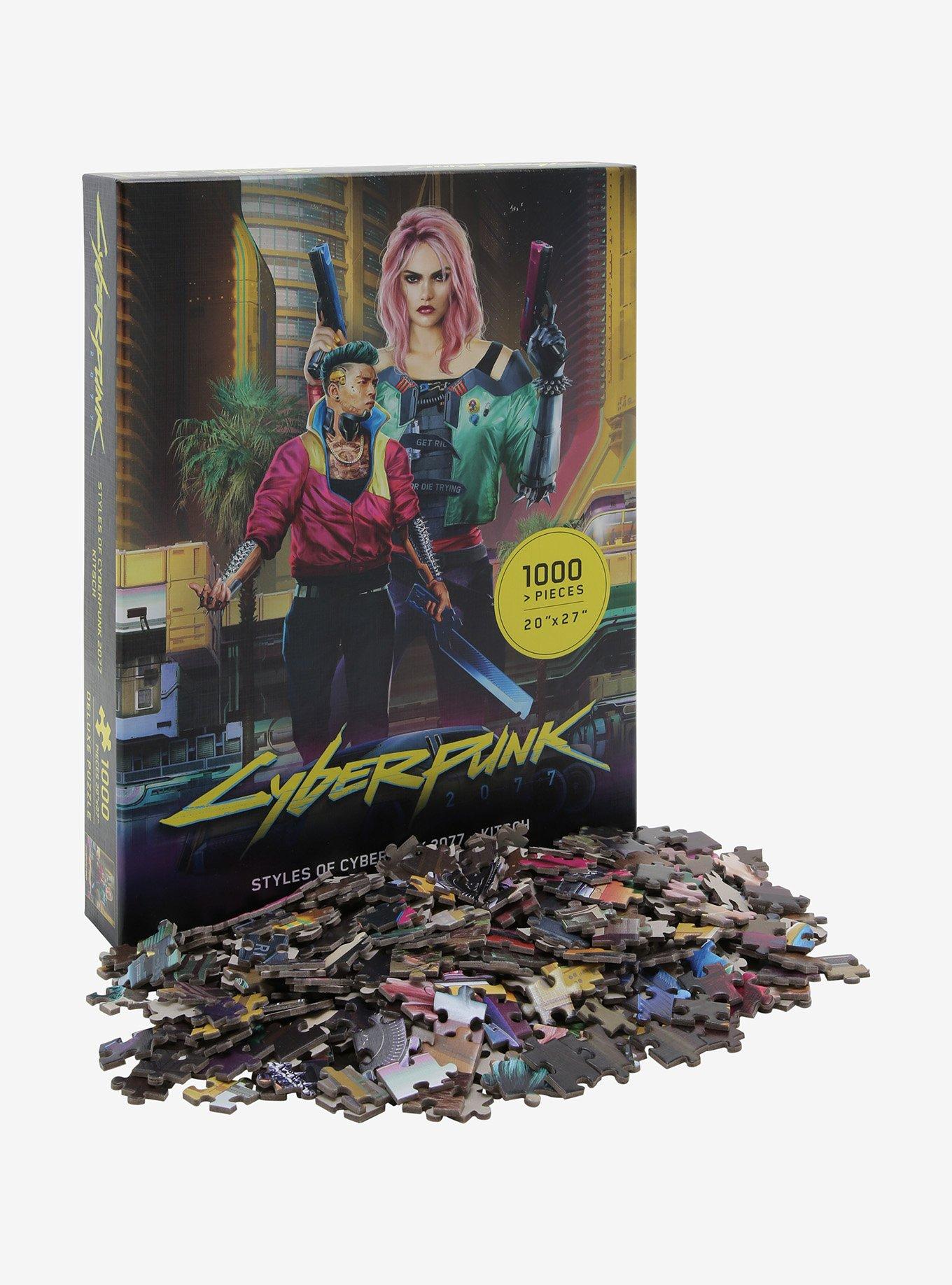 Cyberpunk 2077 Kitsch Puzzle, , alternate