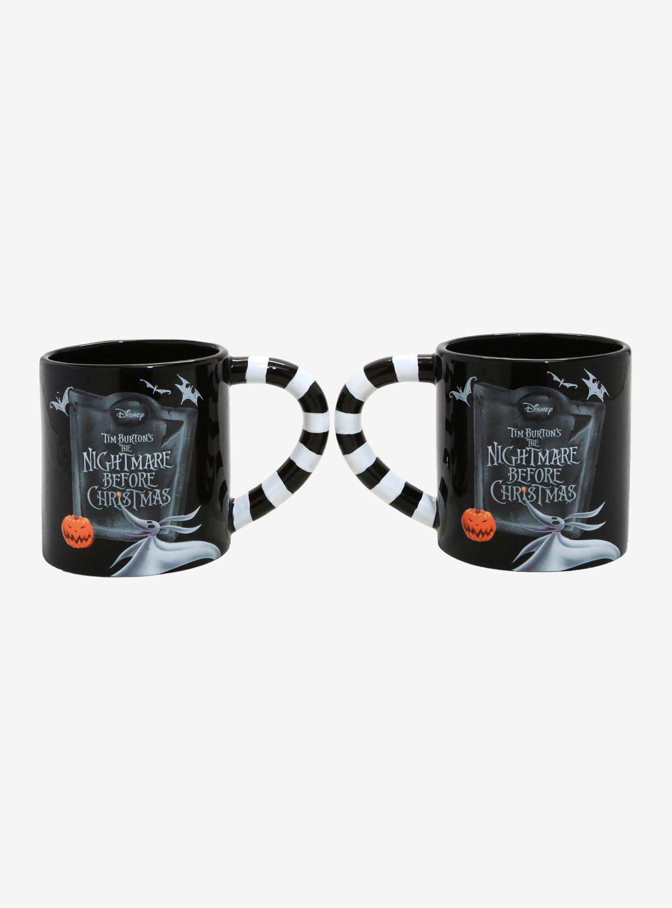The Nightmare Before Christmas Jack & Sally Mug Set, , alternate