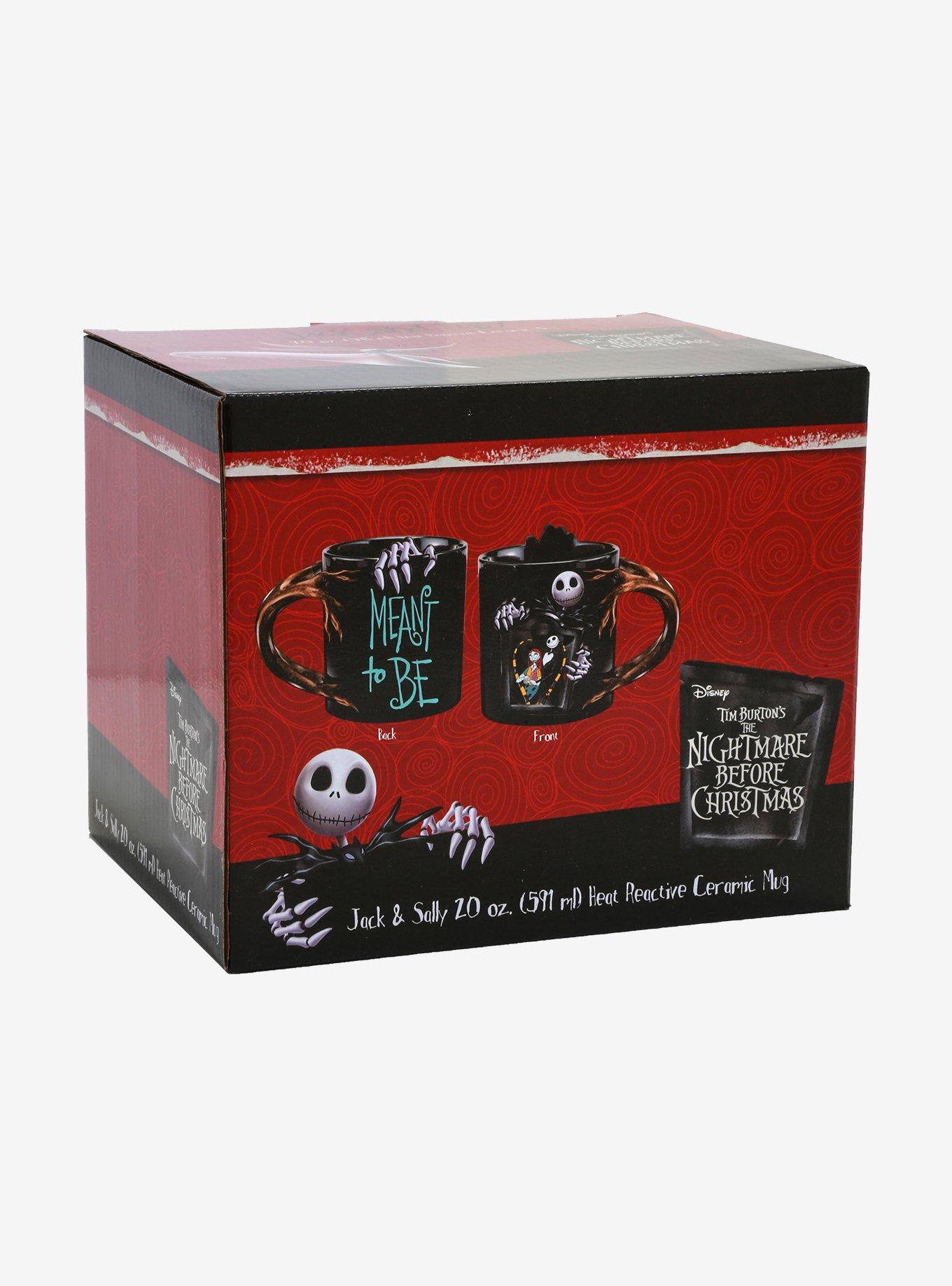 The Nightmare Before Christmas Jack & Sally Heat Reveal Mug, , alternate