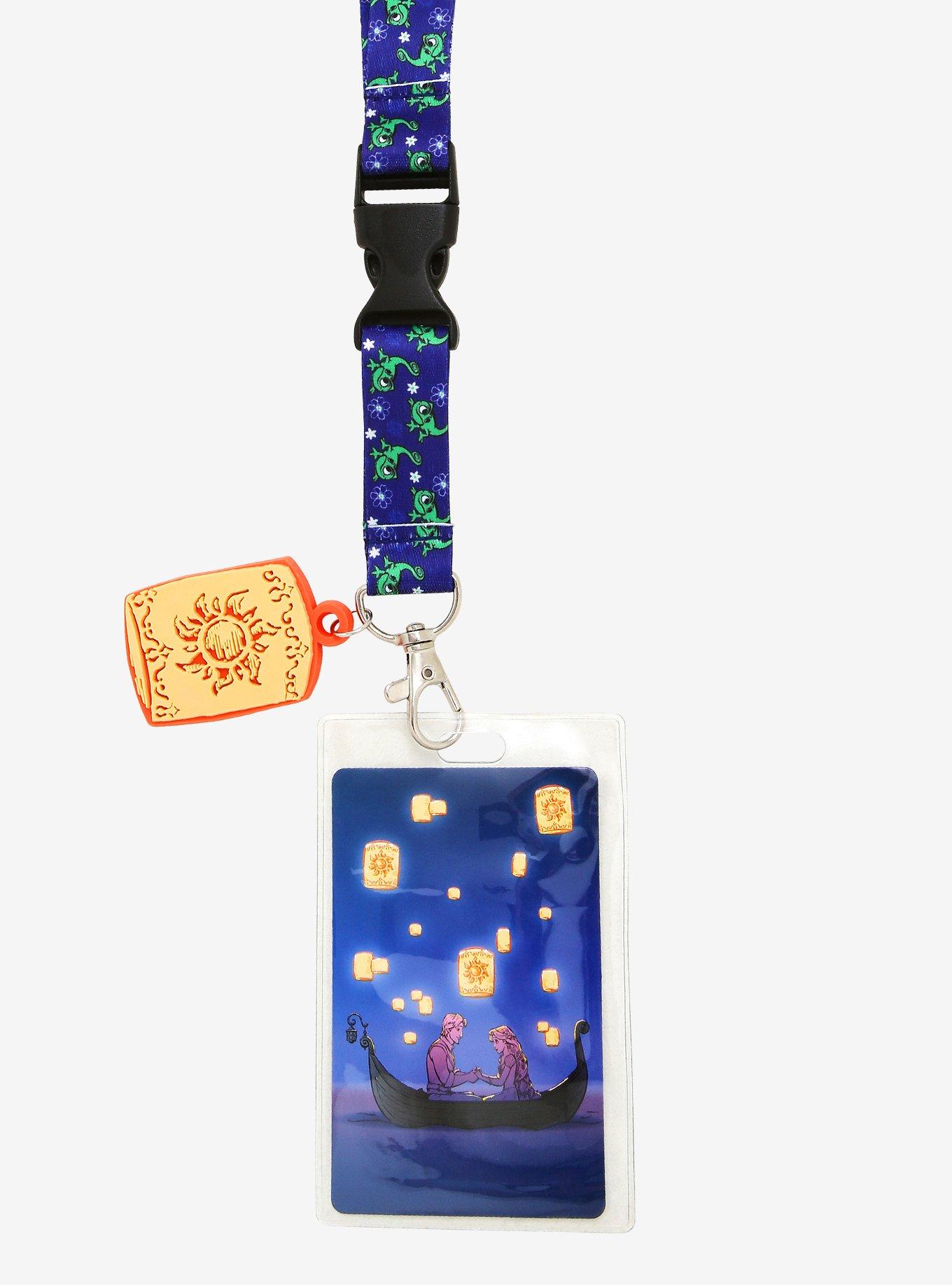 Disney Tangled Lanterns & Pascal Lanyard - BoxLunch Exclusive, , alternate
