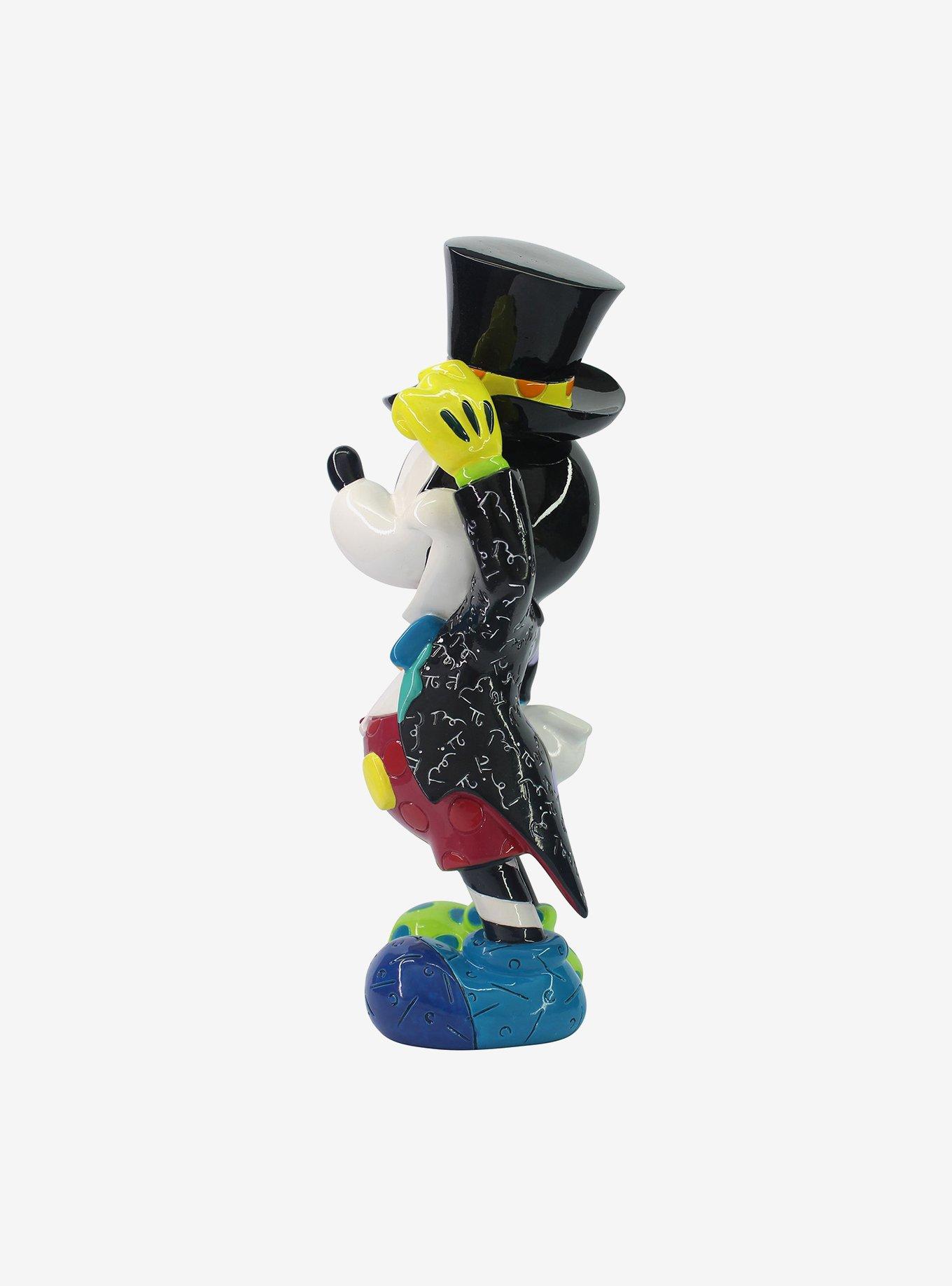 Disney Mickey Mouse Romero Britto Top Hat Mickey Figurine, , alternate