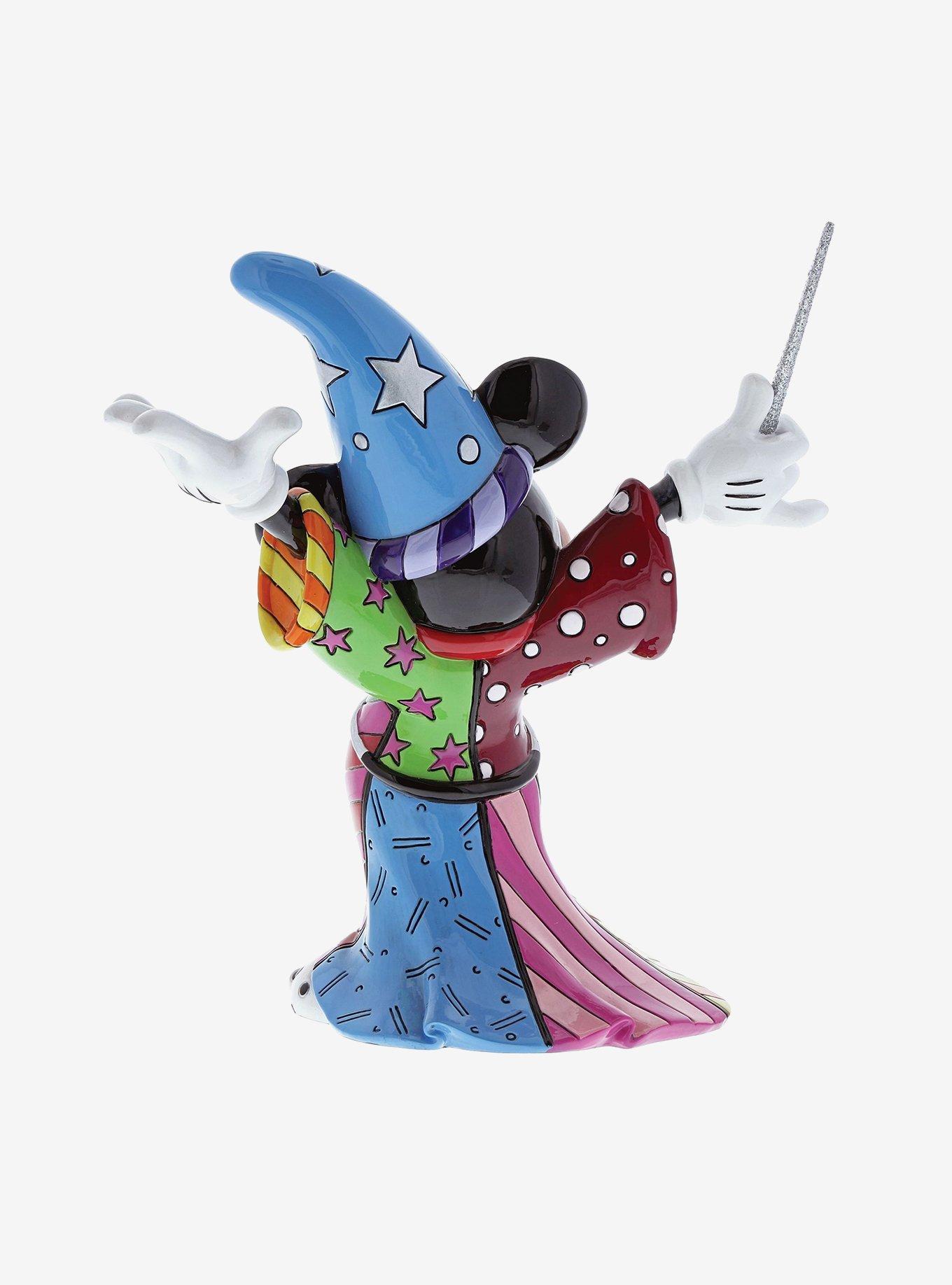 Disney Mickey Mouse Romero Britto Sorcerer Mickey Figurine, , alternate