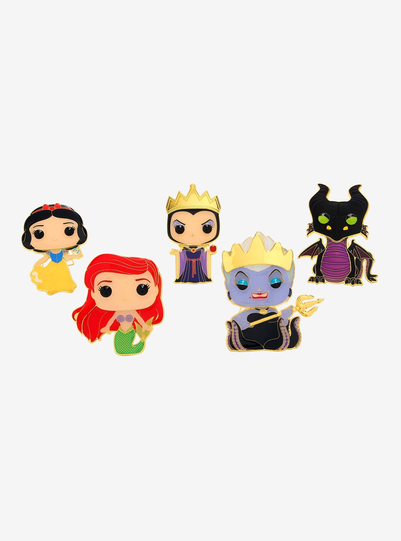 Funko Disney Princesses & Villains Pop! Assorted Blind Box Enamel Pin, , alternate - view 2