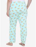 Corgis Mint Girls Pajama Pants Plus Size, MULTI, alternate