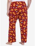 Disney Winnie The Pooh Hunny & Bees Girls Pajama Pants Plus Size, MULTI, alternate