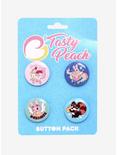Tasty Peach Cute Button Set, , alternate