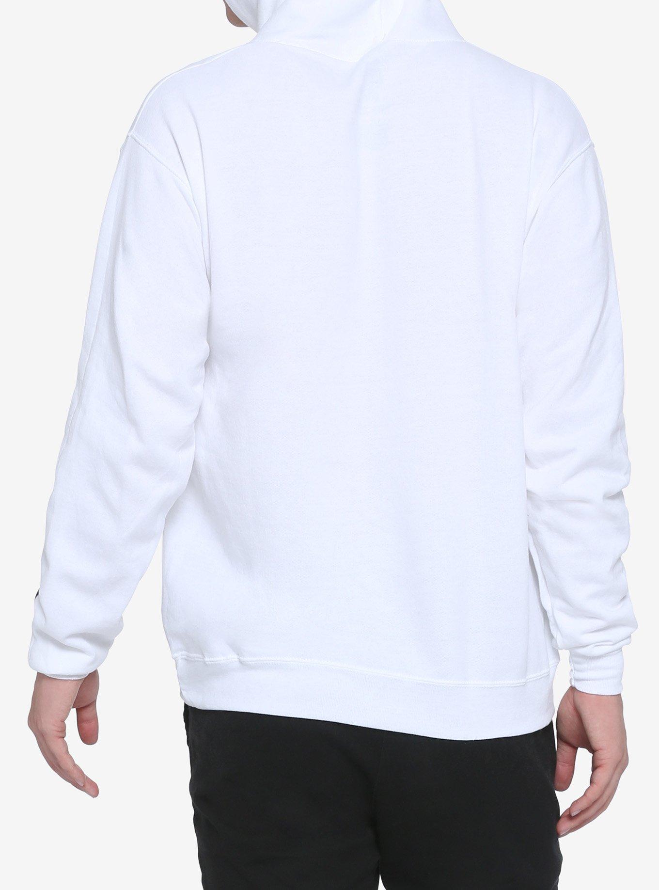 Billie Eilish Racing Blohsh White Hoodie, WHITE, alternate