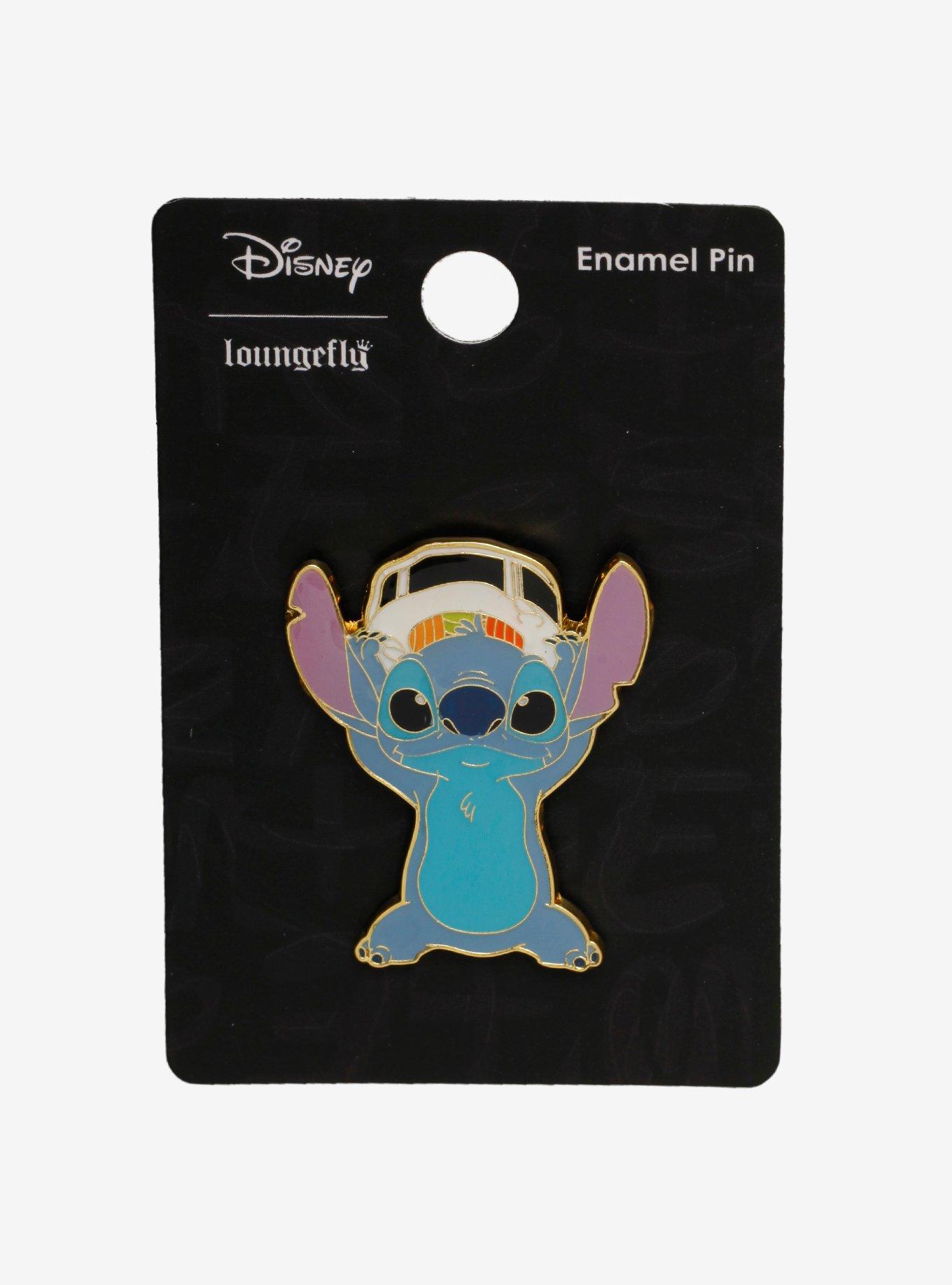 Loungefly Disney Lilo & Stitch Sushi Stitch Enamel Pin, , alternate