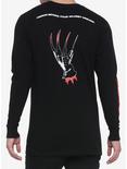 A Nightmare On Elm Street Freddy Glove Back Long-Sleeve T-Shirt, MULTI, alternate