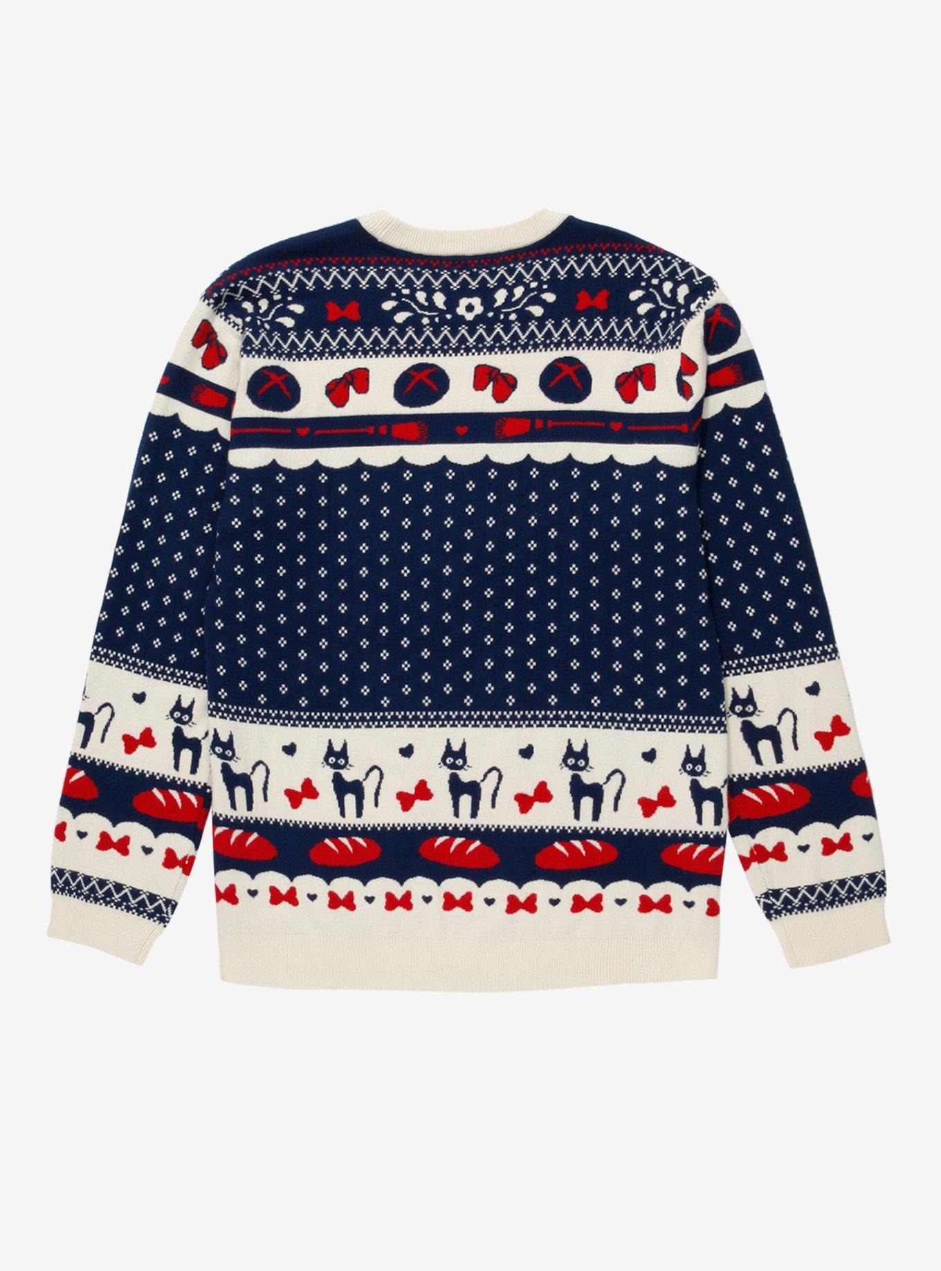 Our Universe Studio Ghibli Kiki's Delivery Service Fair Isle Sweater, MULTI, alternate