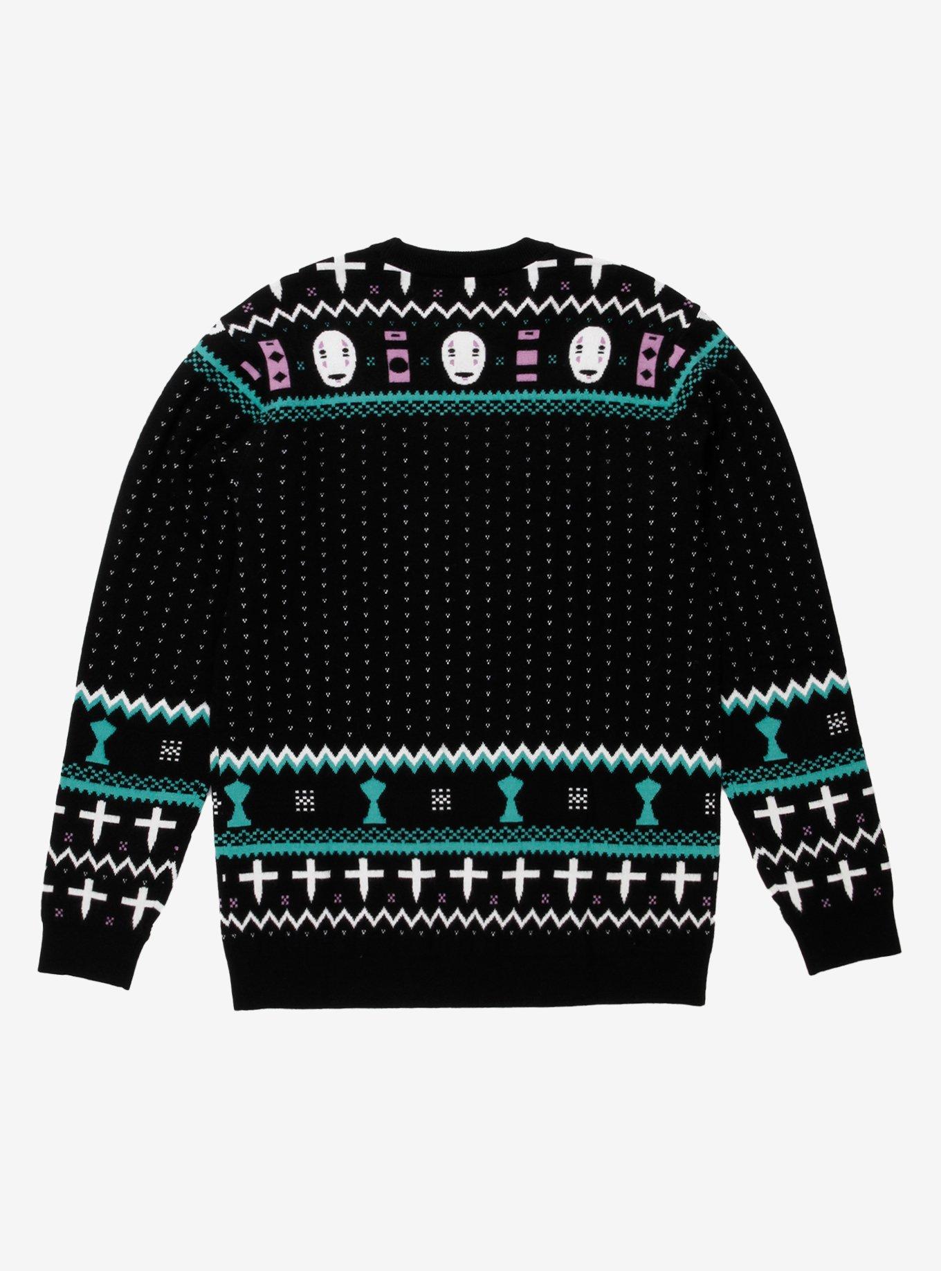 Our Universe Studio Ghibli Spirited Away Haku Fair Isle Sweater, MULTI, alternate