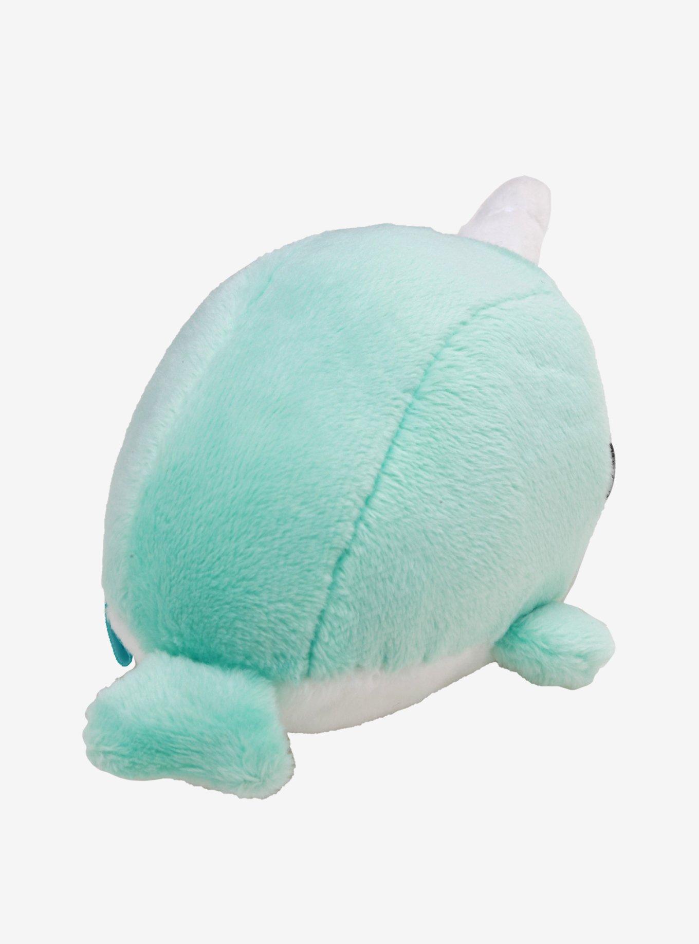 Bellzi Narwhali The Narwhal Teal Mini Plush, , alternate