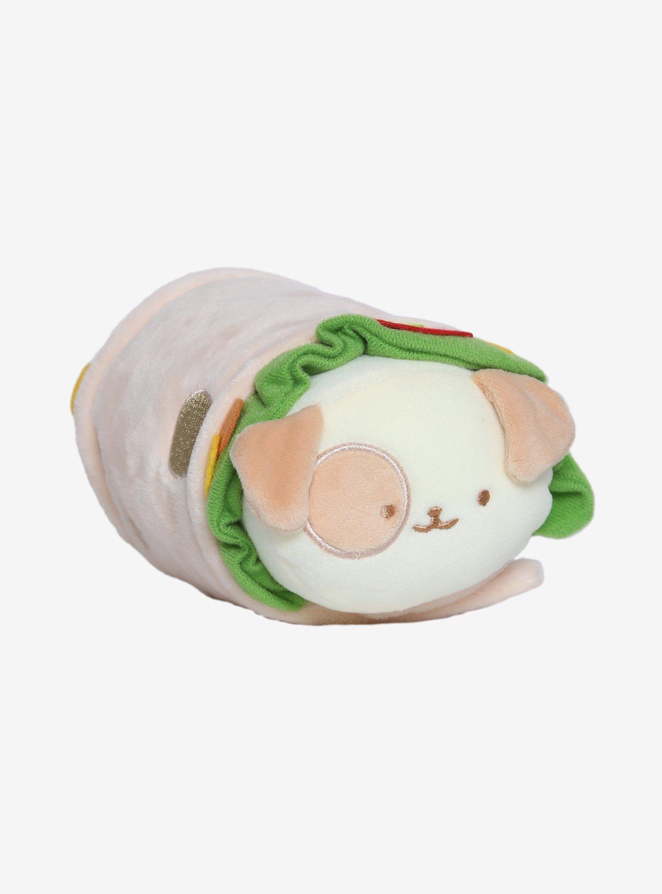 Anirollz Puppiroll Small Plush With Burrito Blanket, , alternate