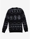 Disney Villains Holiday Sweater - BoxLunch Exclusive, BLACK, alternate