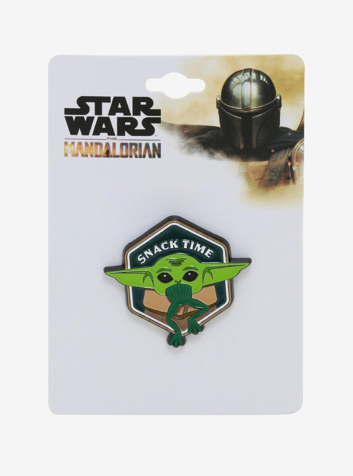 Star Wars The Mandalorian Snack Time Enamel Pin, , alternate