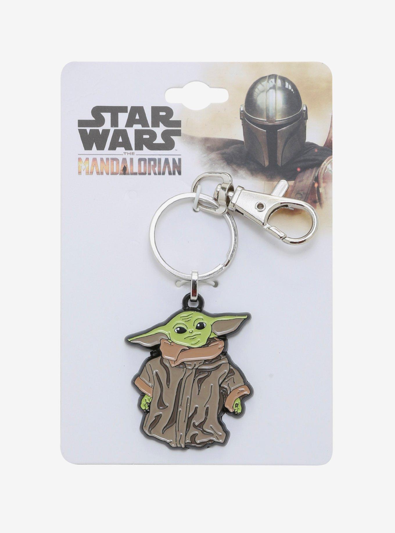 Star Wars The Mandalorian The Child Enamel Key Chain, , alternate