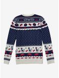 Studio Ghibli Kiki's Delivery Service Holiday Sweater - BoxLunch Exclusive, NAVY, alternate