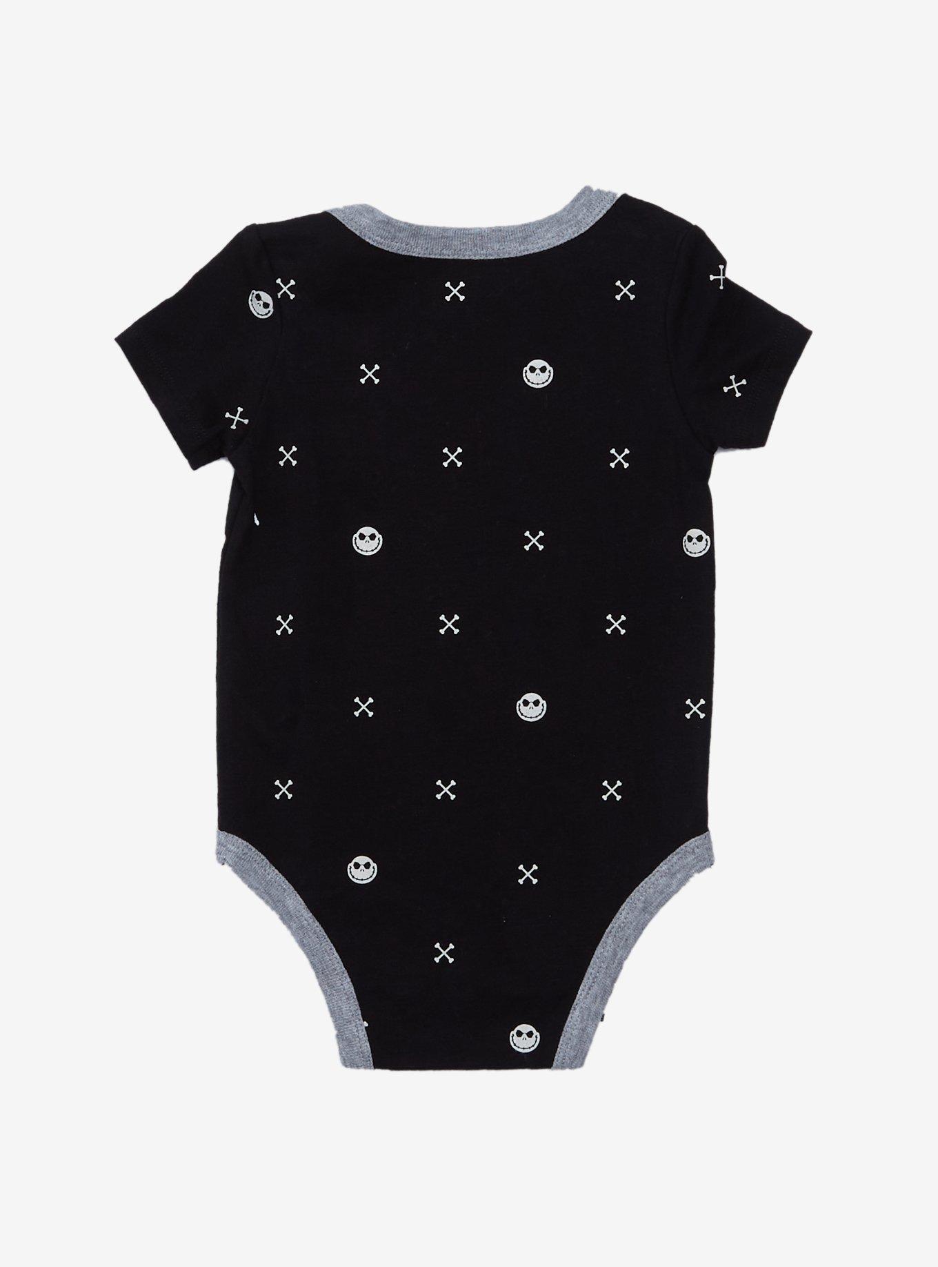Disney The Nightmare Before Christmas Jack Infant One-Piece - BoxLunch Exclusive, BLACK, alternate