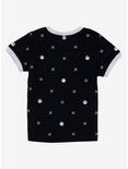Disney The Nightmare Before Christmas Jack Skellington Heads Pocket Toddler T-Shirt - BoxLunch Exclusive, BLACK, alternate