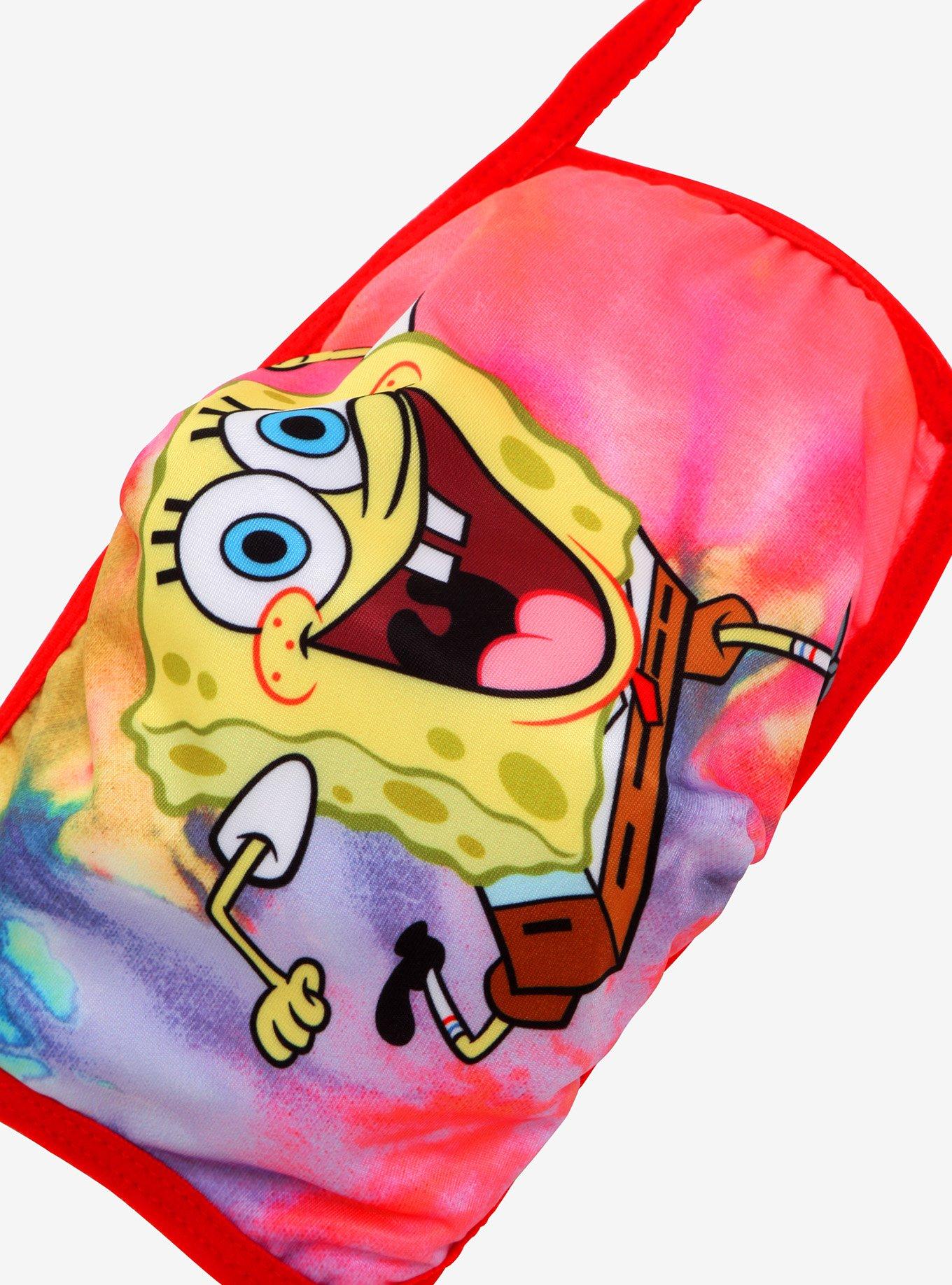 SpongeBob SquarePants Running Fashion Face Mask With Filter Pocket, , alternate